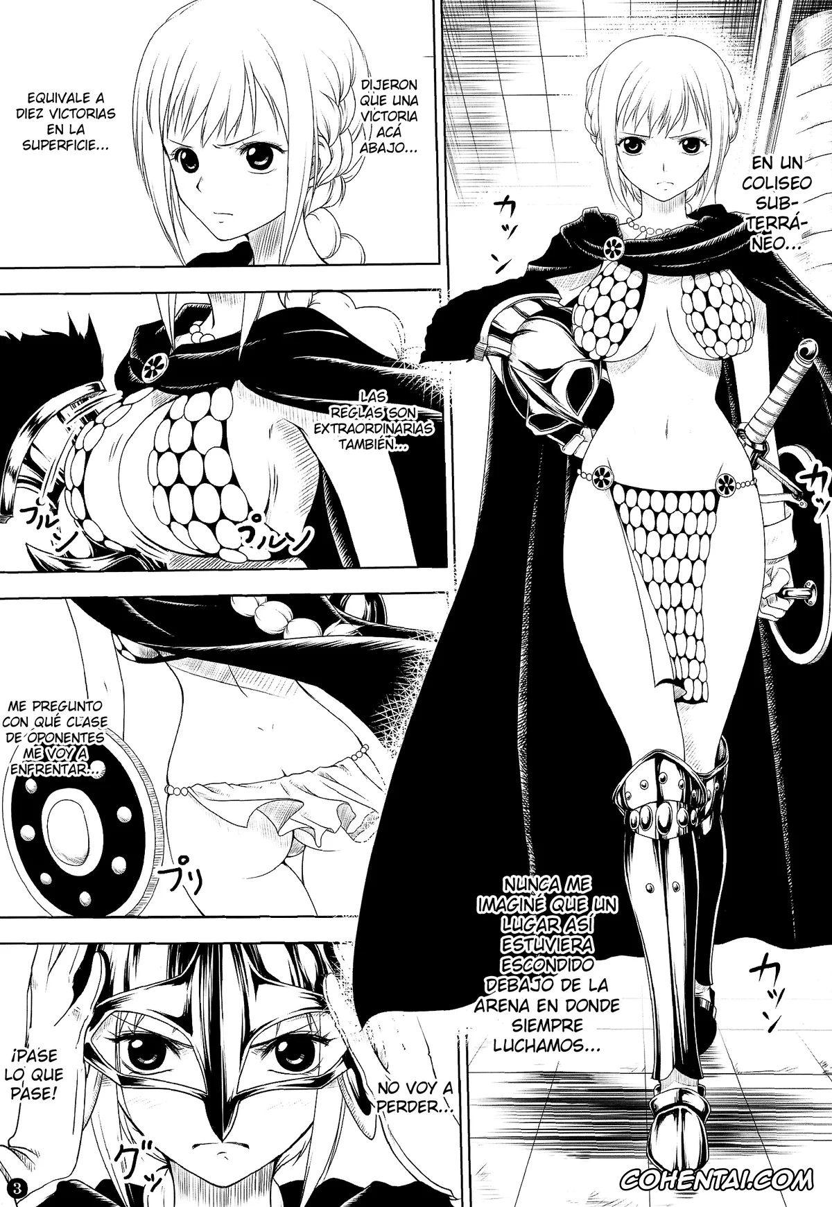 One Piece porno, Rebecca porno, VANQUISH (One Piece), pagina 2