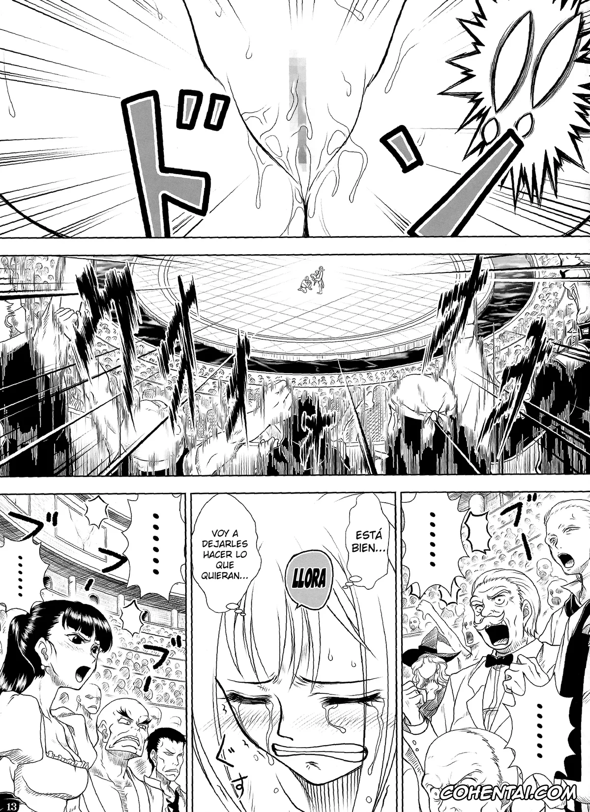 One Piece hentai, Rebecca hentai, VANQUISH (One Piece), pagina 12