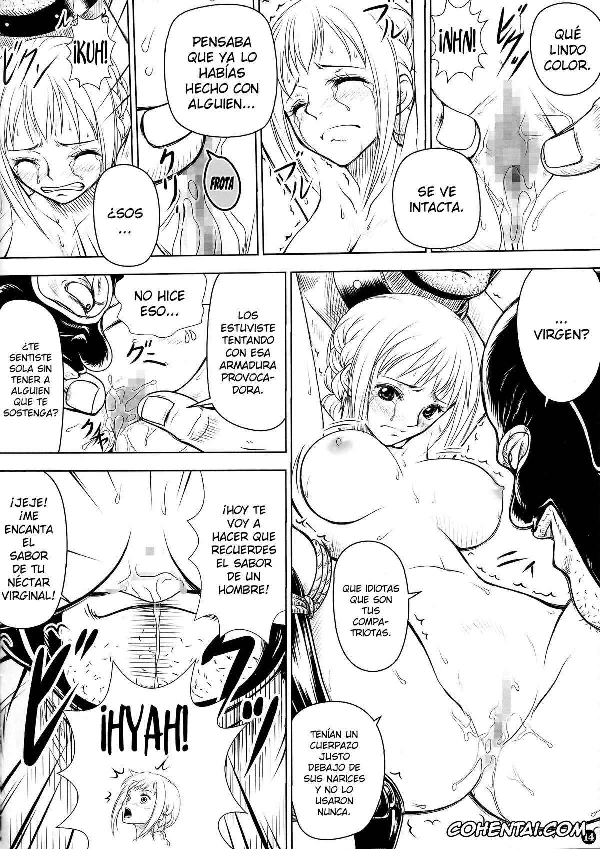 One Piece xxx, Rebecca xxx, VANQUISH (One Piece), pagina 13
