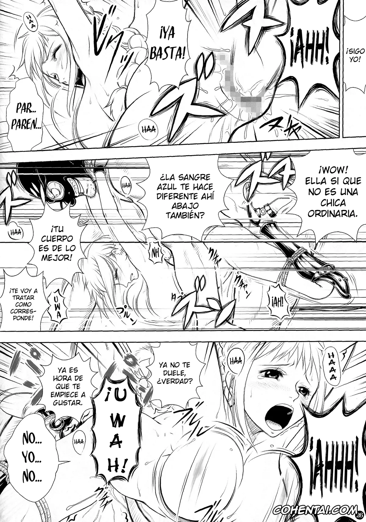 One Piece hentai, Rebecca hentai, VANQUISH (One Piece), pagina 24