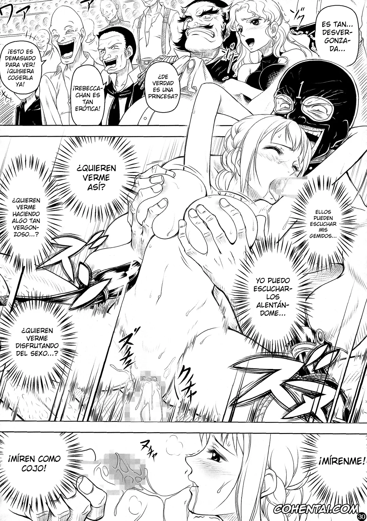 One Piece xxx, Rebecca xxx, VANQUISH (One Piece), pagina 28