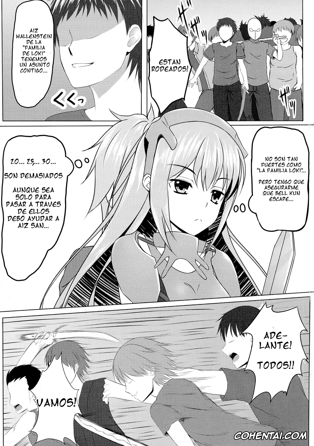 Dungeon ni Deai o Motomeru no wa Machigatteiru Darou ka porno, Aiz Wallenstein porno, Dungeon de Aiz Wallenstein o Osou no wa Machigatteiru Darou ka (Dungeon ni Deai o Motomeru no wa Machigatteiru Darou ka), pagina 5