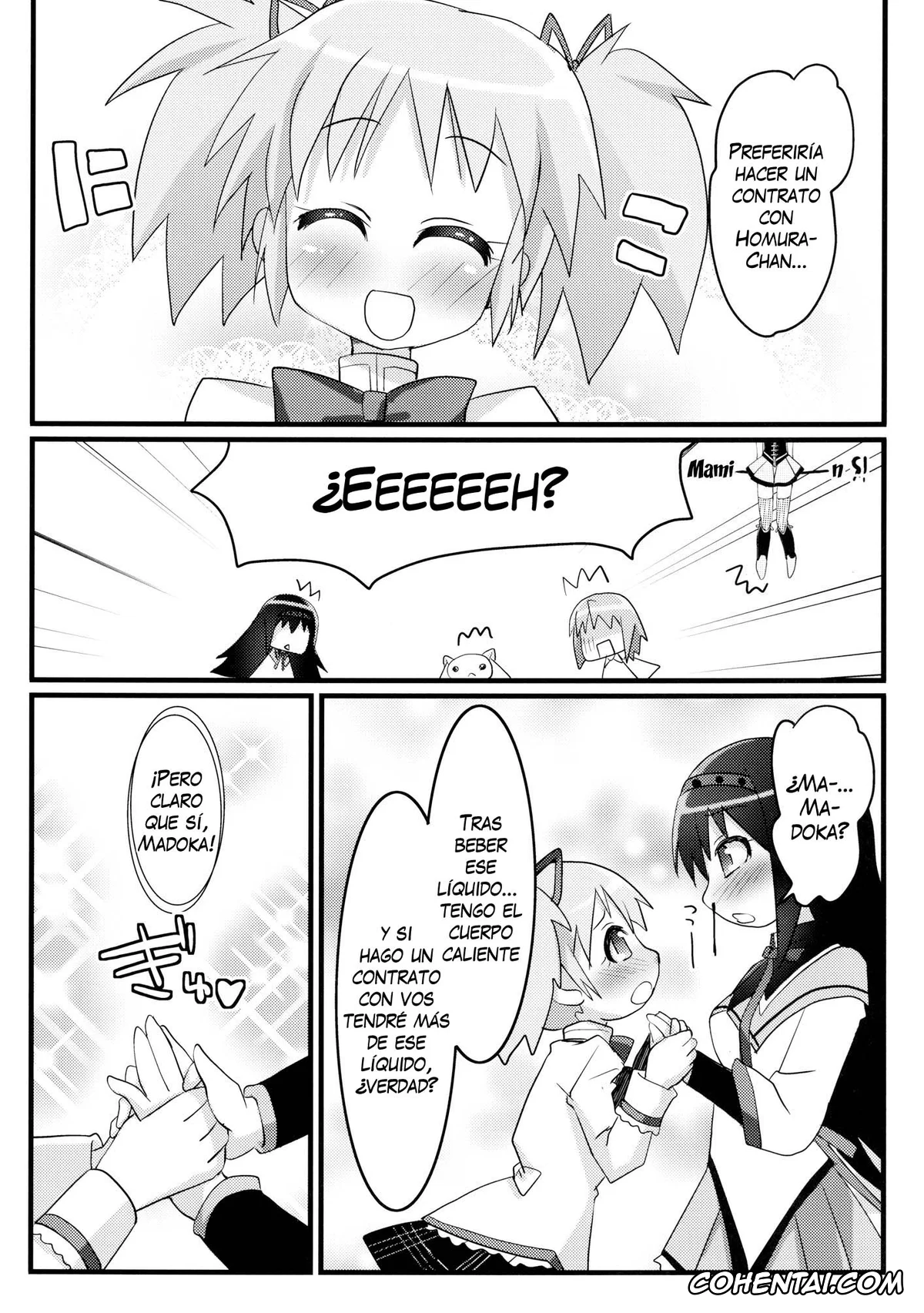 Puella Magi Madoka Magica xxx, Homura Akemi xxx, Madoka Kaname xxx, Watashi to Anata no Keiyakubou (Puella Magi Madoka Magica), pagina 10