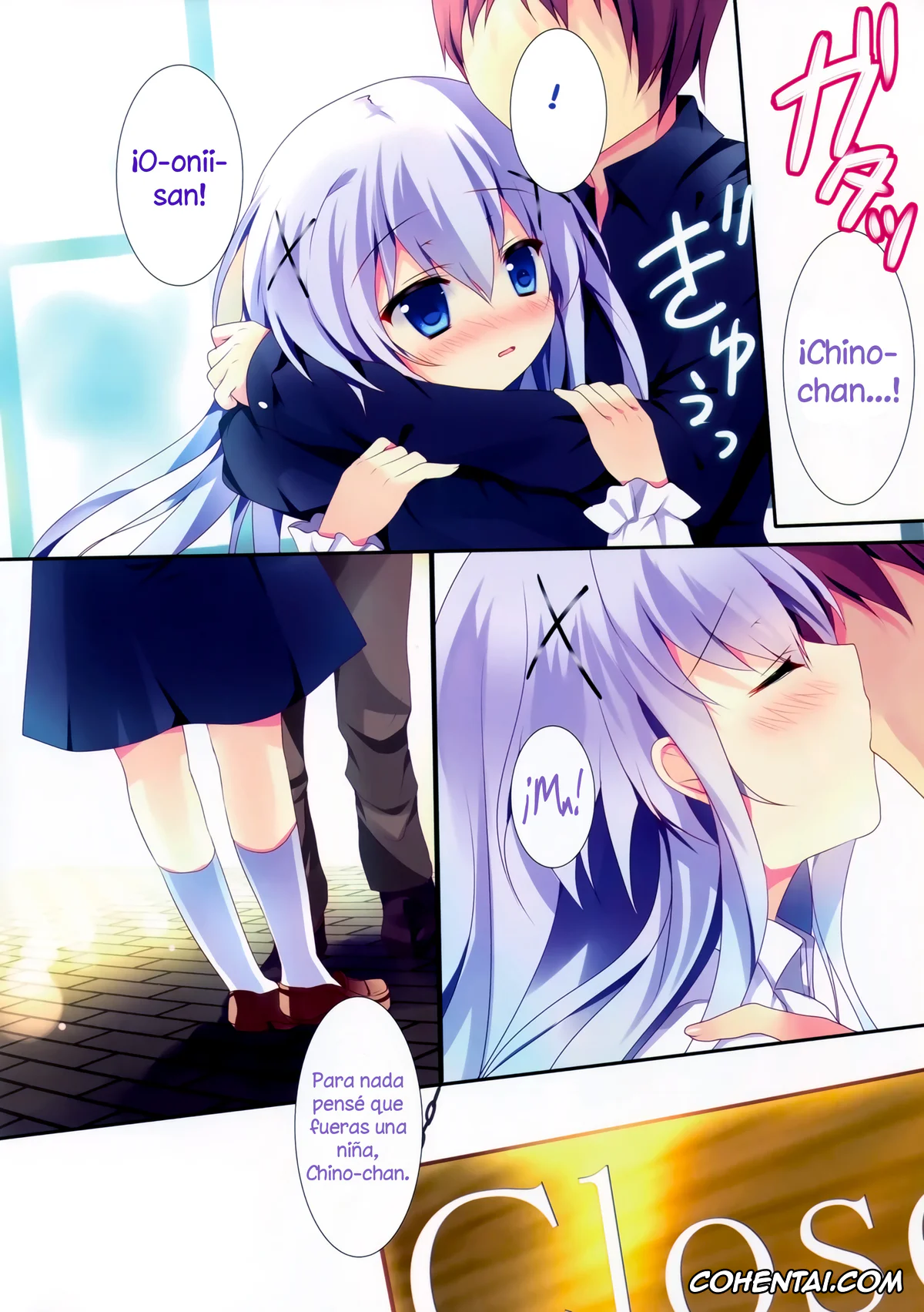 Gochuumon Wa Usagi Desu Ka | Is The Order A Rabbit porno, Chino Kafuu porno, Chino-chan ni Oniisan te Iwaretai! (Gochuumon wa Usagi desu ka?), pagina 5