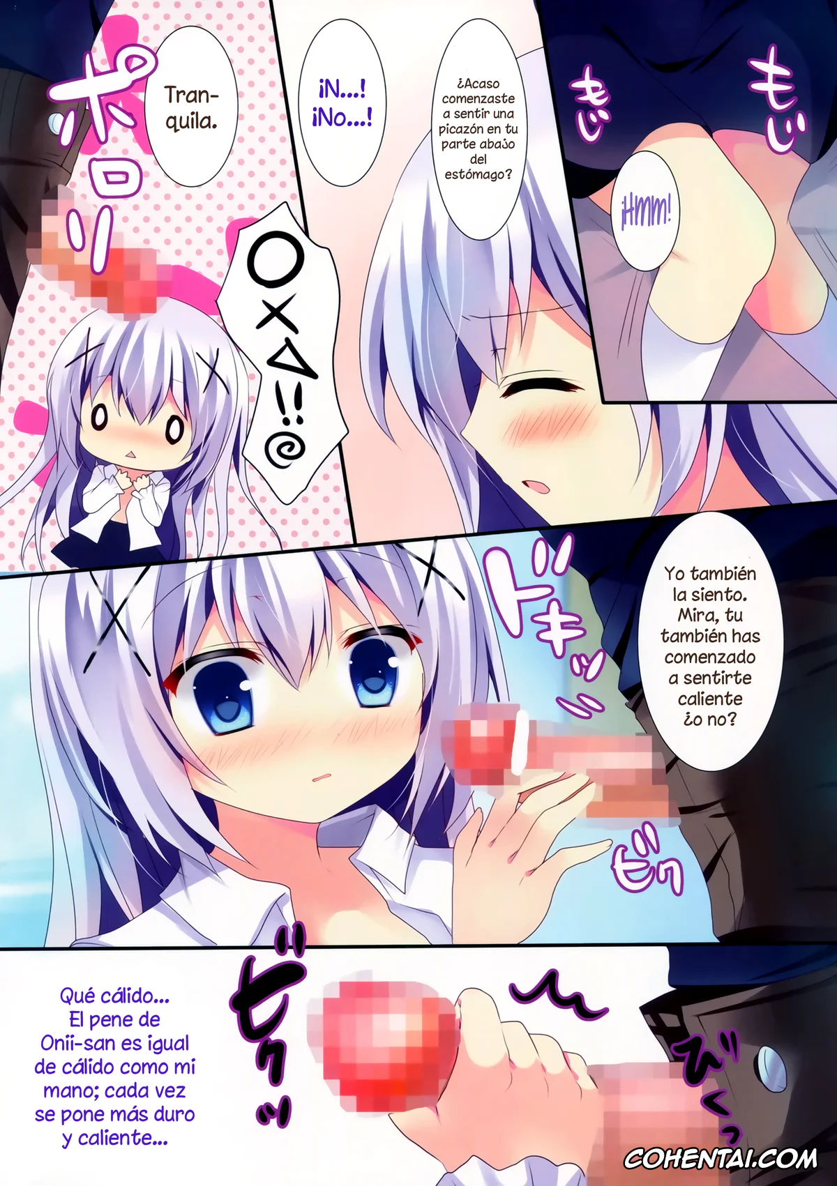 Gochuumon Wa Usagi Desu Ka | Is The Order A Rabbit xxx, Chino Kafuu xxx, Chino-chan ni Oniisan te Iwaretai! (Gochuumon wa Usagi desu ka?), pagina 7