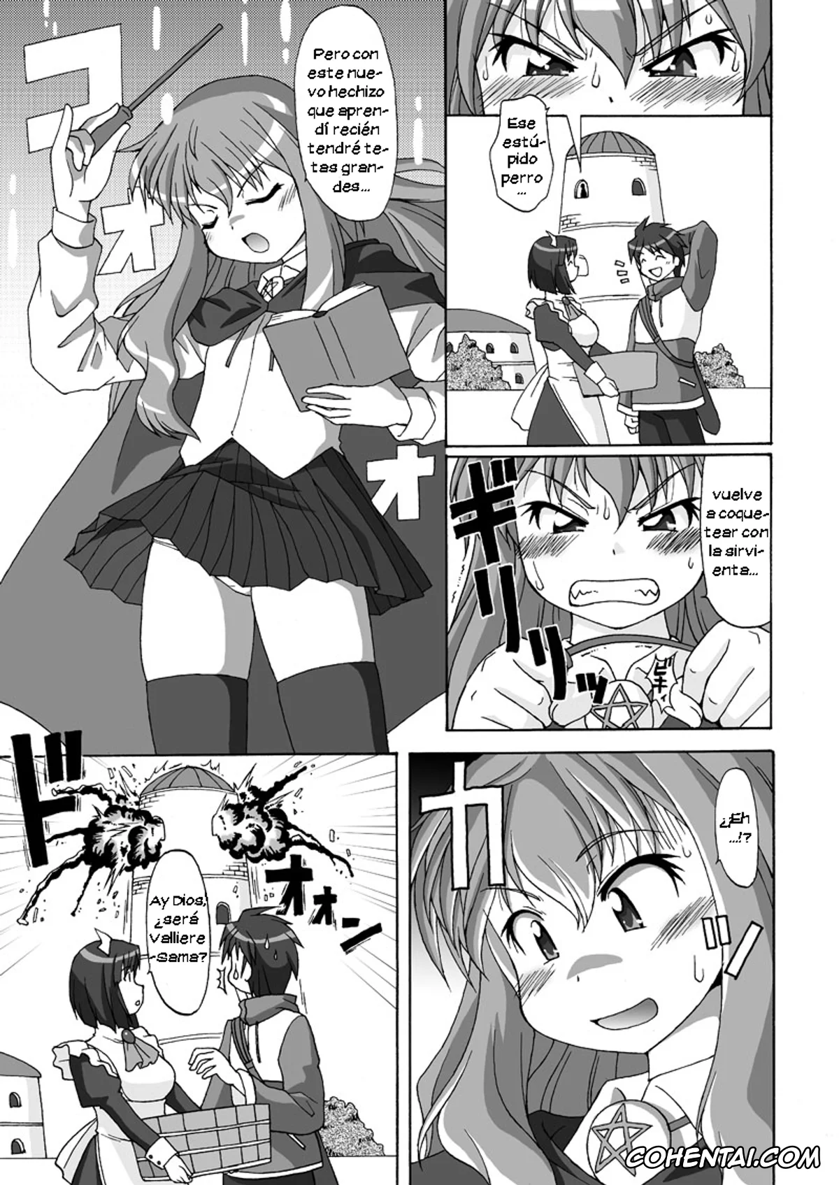 Zero No Tsukaima | The Familiar Of Zero porno, Louise Francoise Le Blanc de La Valliere porno, Saito Hiraga porno, Tsundere!? (Zero no Tsukaima), pagina 2