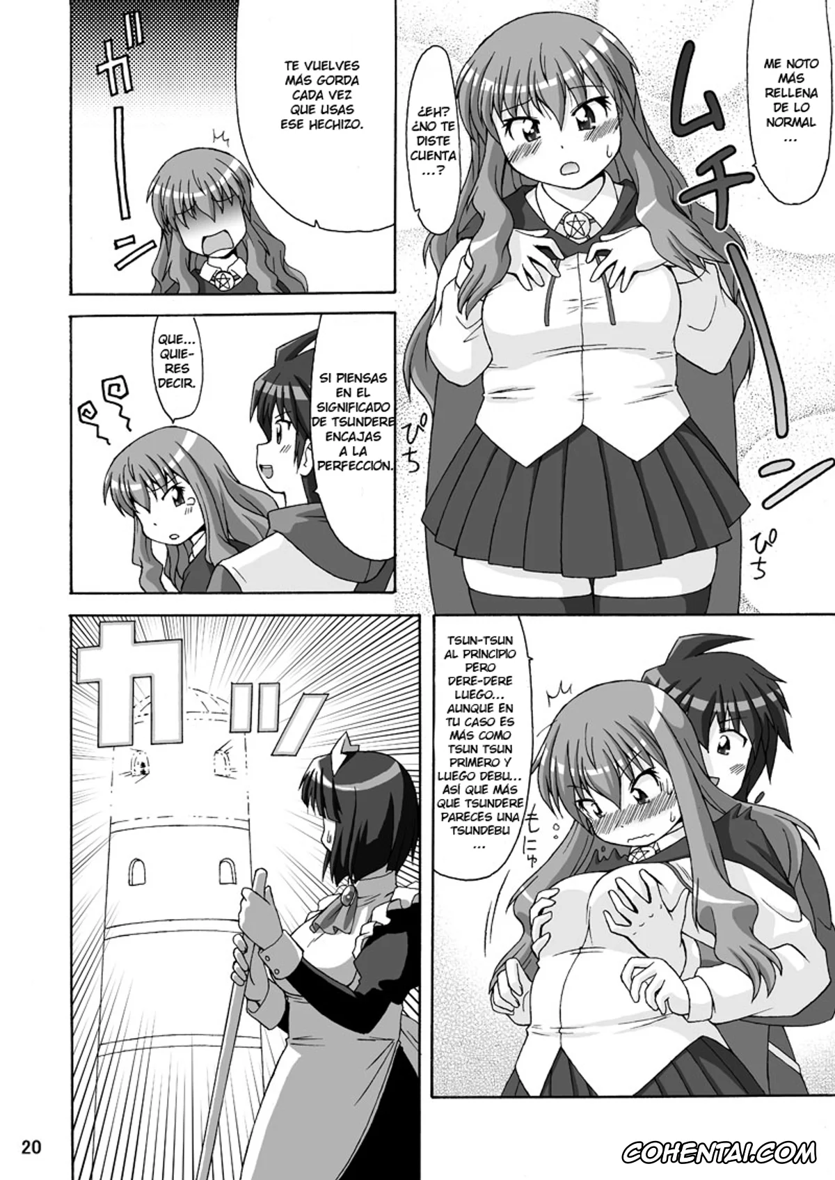 Zero No Tsukaima | The Familiar Of Zero xxx, Louise Francoise Le Blanc de La Valliere xxx, Saito Hiraga xxx, Tsundere!? (Zero no Tsukaima), pagina 19