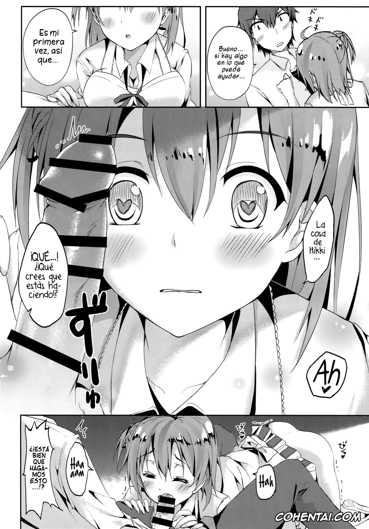 Yahari Ore no Seishun Love Come wa Machigatteiru. xxx, Hachiman Hikigaya xxx, Yui Yuigahama xxx, Yahari Shojo no Watashi wa Machigatte Ii janai. (Yahari Ore no Seishun Love Come wa Machigatteiru.), pagina 7