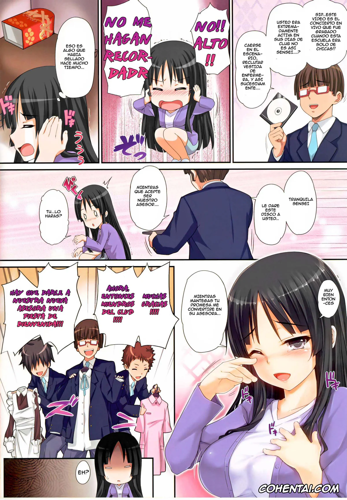 K-ON! hentai, Mio Akiyama hentai, Mio Onduty (K-ON!), pagina 3