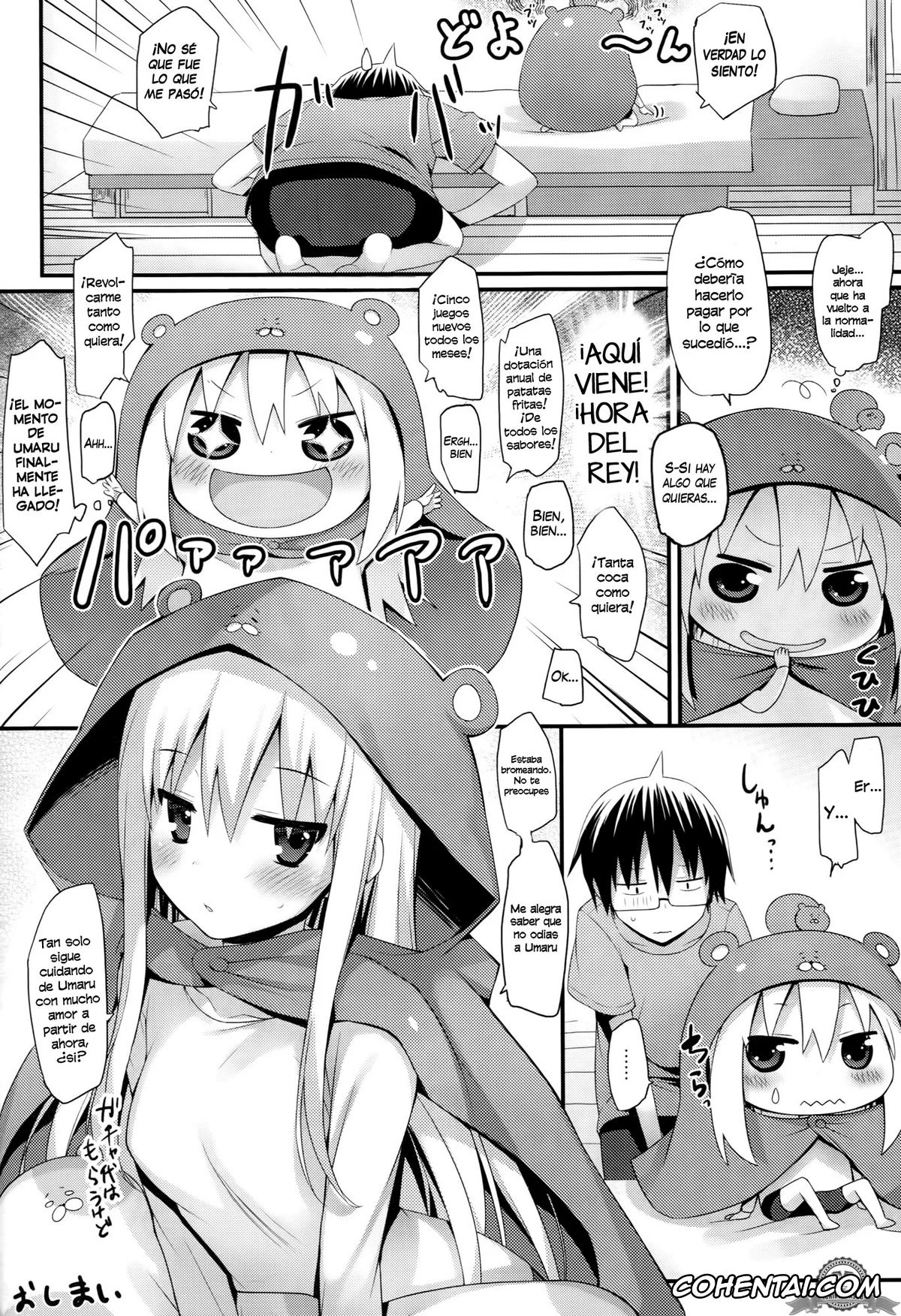 Himouto! Umaru-chan xxx, Nana Ebina xxx, Taihei Doma xxx, Umaru Doma xxx, U.M.R! (Himouto! Umaru-chan), pagina 19