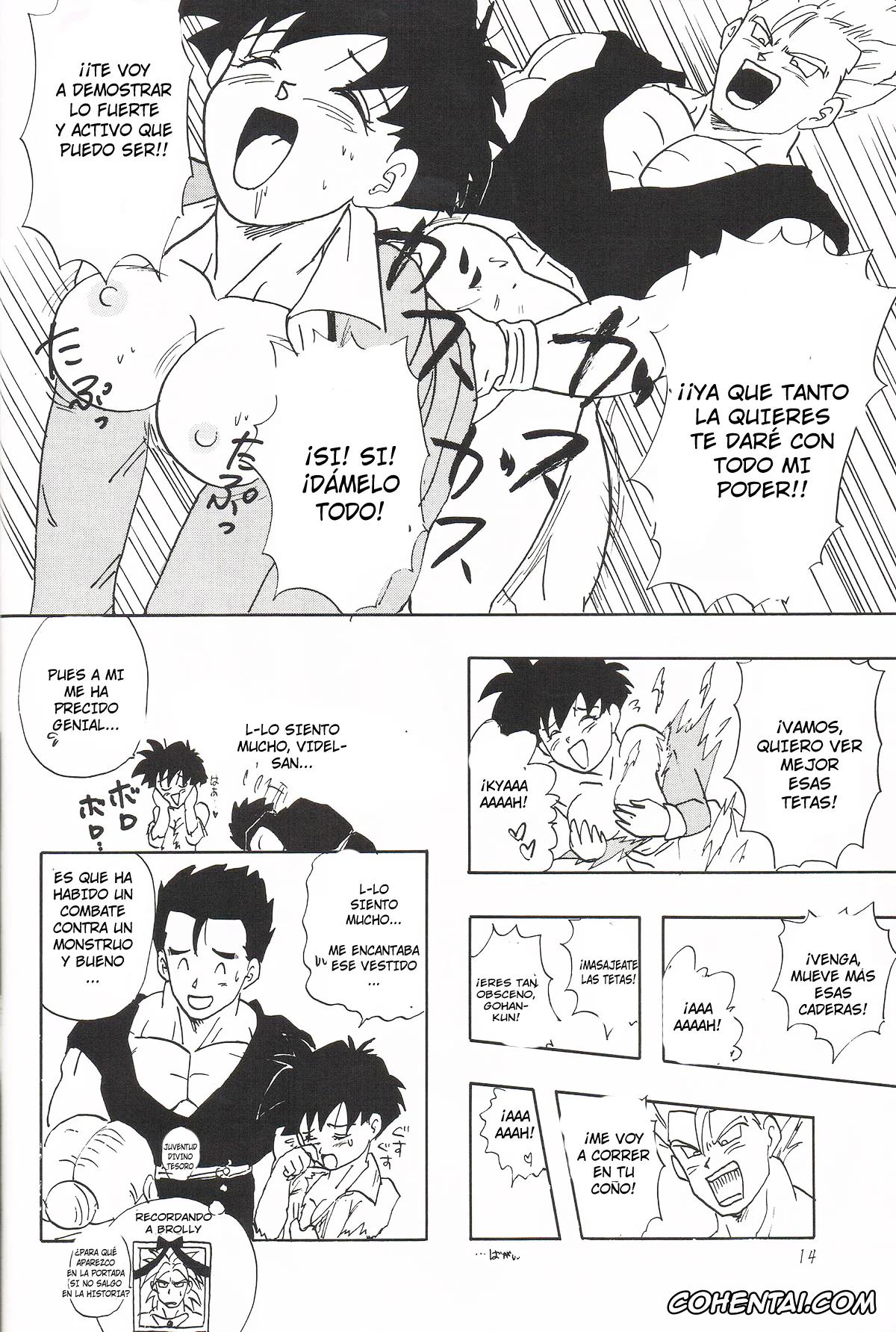 Dragon Ball Z xxx, Android 18 xxx, Fasha | Celipa xxx, Son Gohan xxx, Videl xxx, Y (Dragon Ball Z), pagina 13