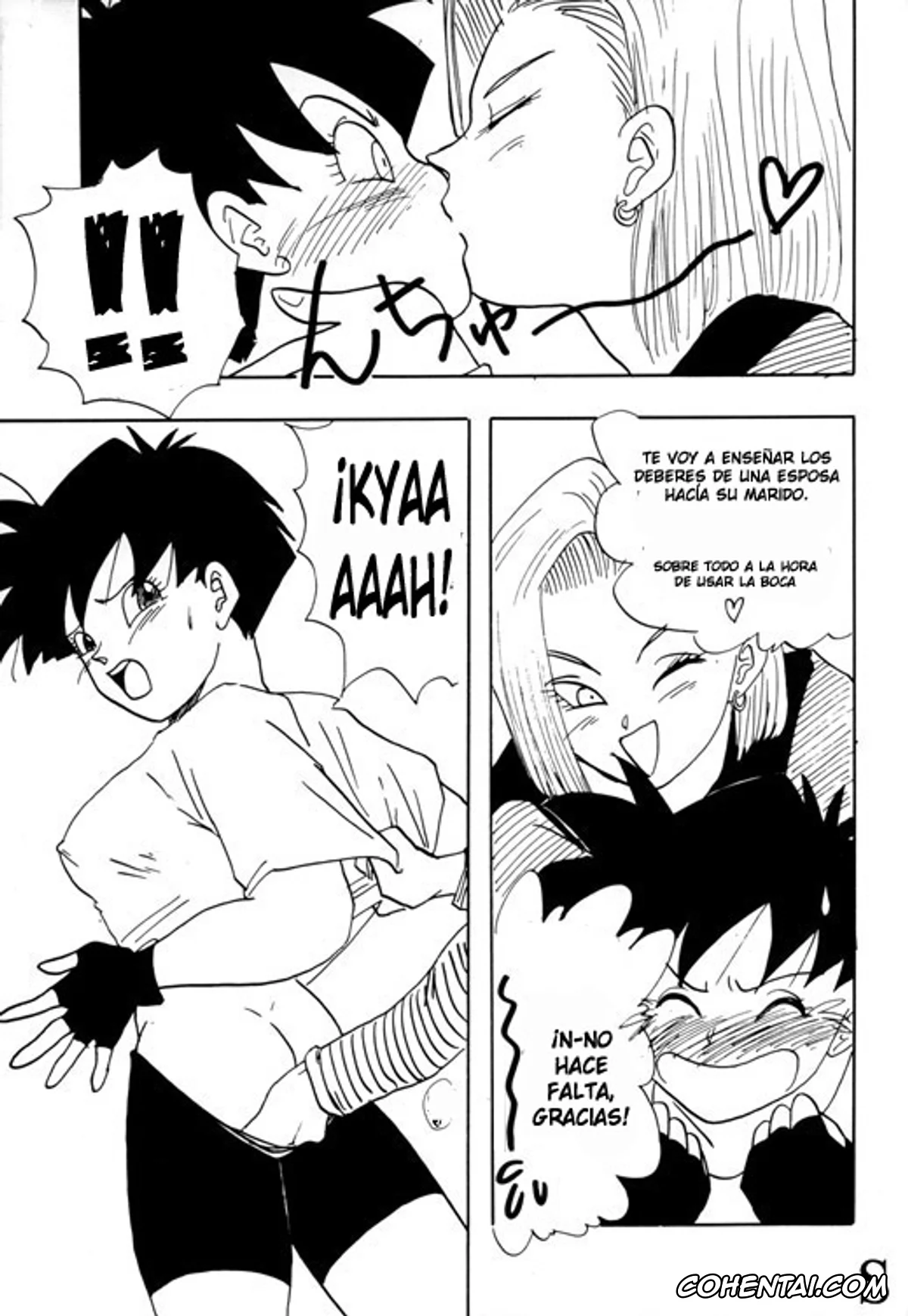 Dragon Ball Z xxx, Android 18 xxx, Fasha | Celipa xxx, Son Gohan xxx, Videl xxx, Y (Dragon Ball Z), pagina 34