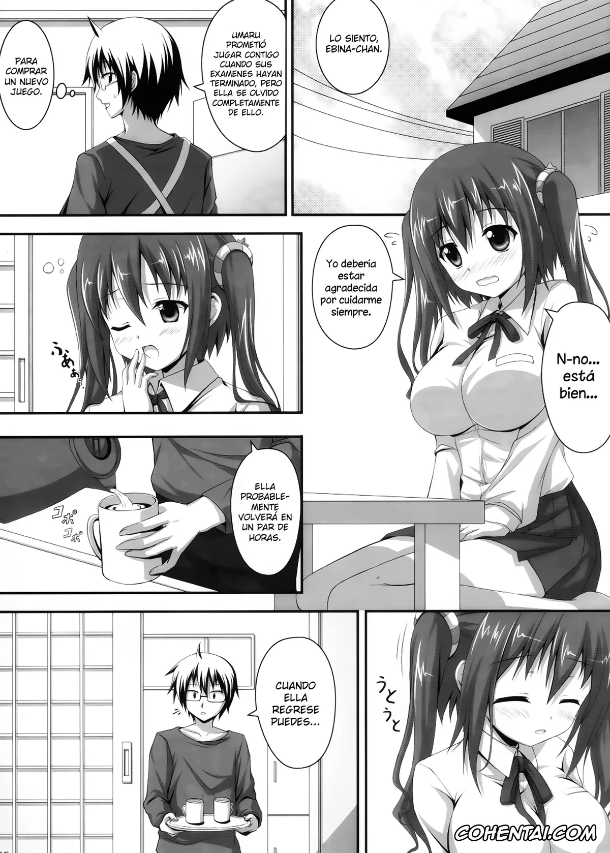 Himouto! Umaru-chan xxx, Nana Ebina xxx, Taihei Doma xxx, Ebinyanyanya! (Himouto! Umaru-chan), pagina 4