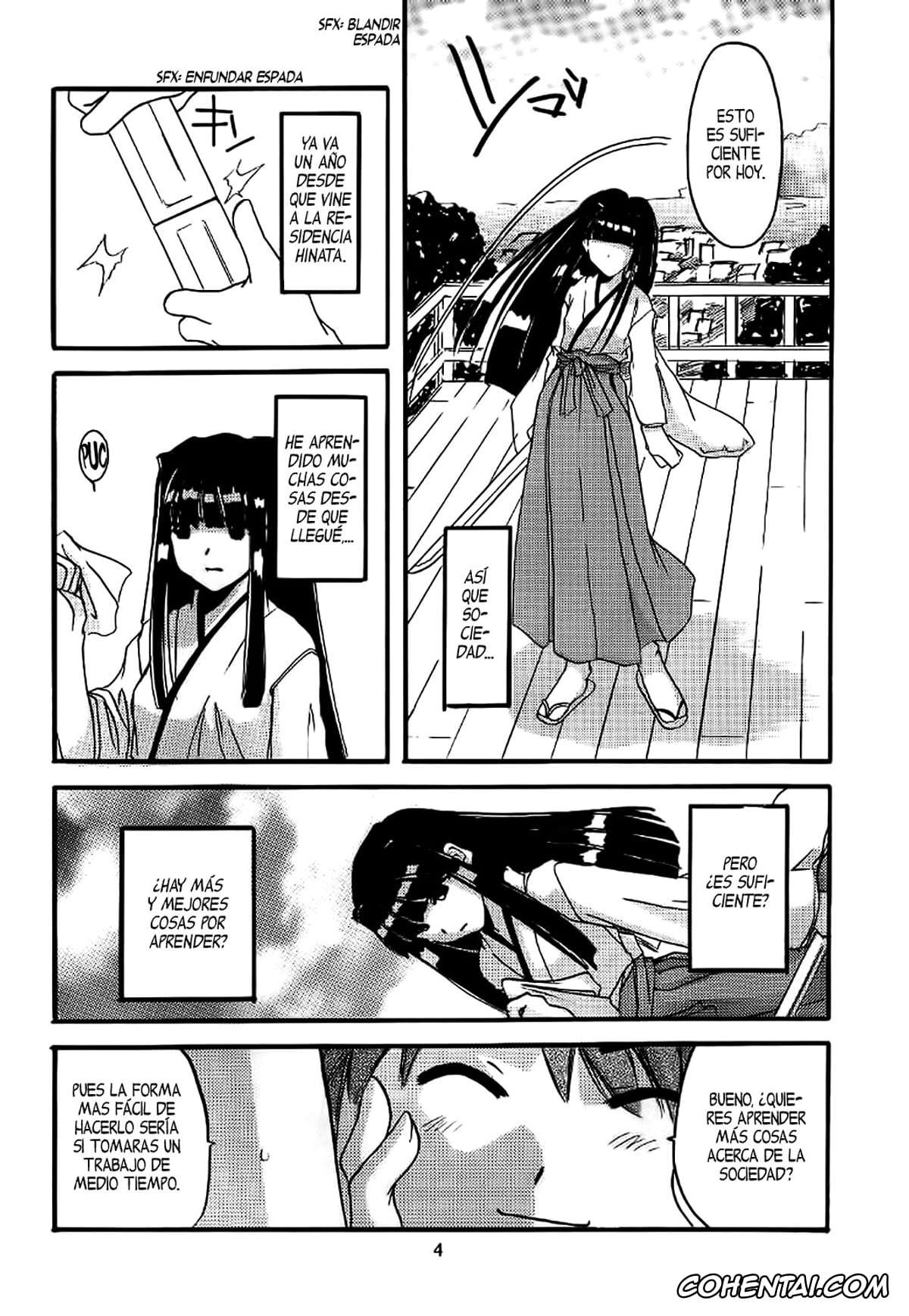 Love Hina porno, Keitaro Urashima porno, Motoko Aoyama porno, Naru Narusegawa porno, Seifuku Rakuen 1 – Costume Paradise; Trial 01 (Love Hina), pagina 5