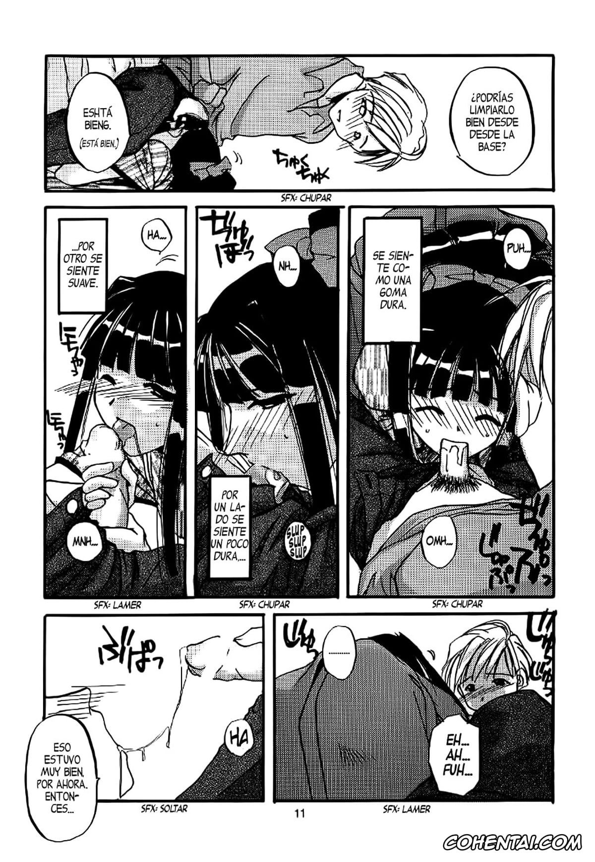 Love Hina hentai, Keitaro Urashima hentai, Motoko Aoyama hentai, Naru Narusegawa hentai, Seifuku Rakuen 1 – Costume Paradise; Trial 01 (Love Hina), pagina 12
