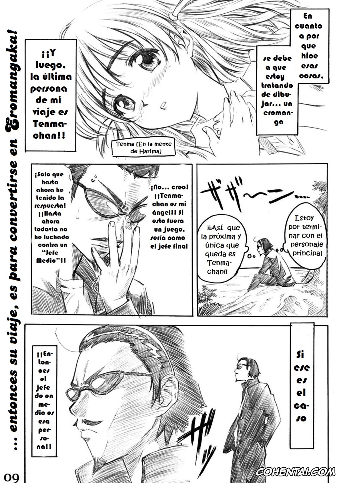 School Rumble porno, Eri Sawachika porno, Kenji Harima porno, School Rumble Harima no Manga Michi (School Rumble), pagina 8