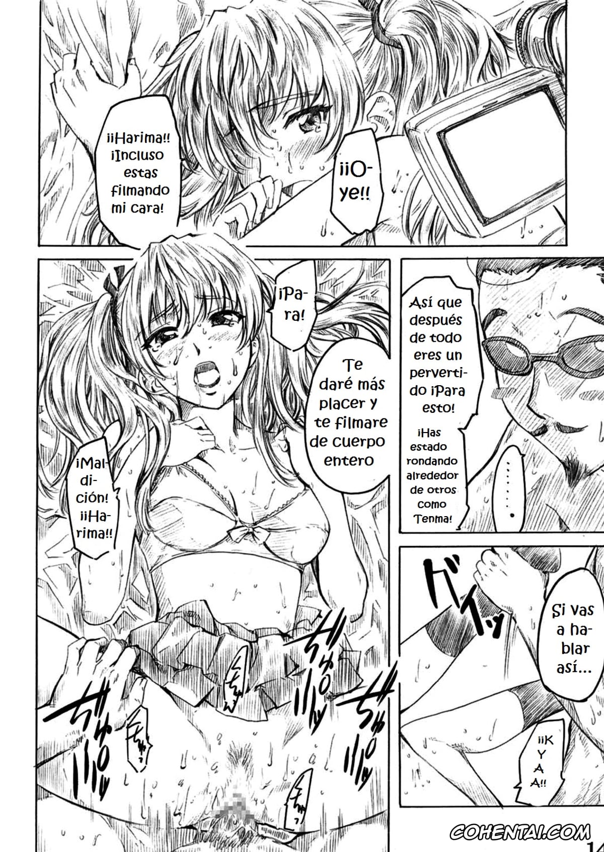 School Rumble xxx, Eri Sawachika xxx, Kenji Harima xxx, School Rumble Harima no Manga Michi (School Rumble), pagina 13