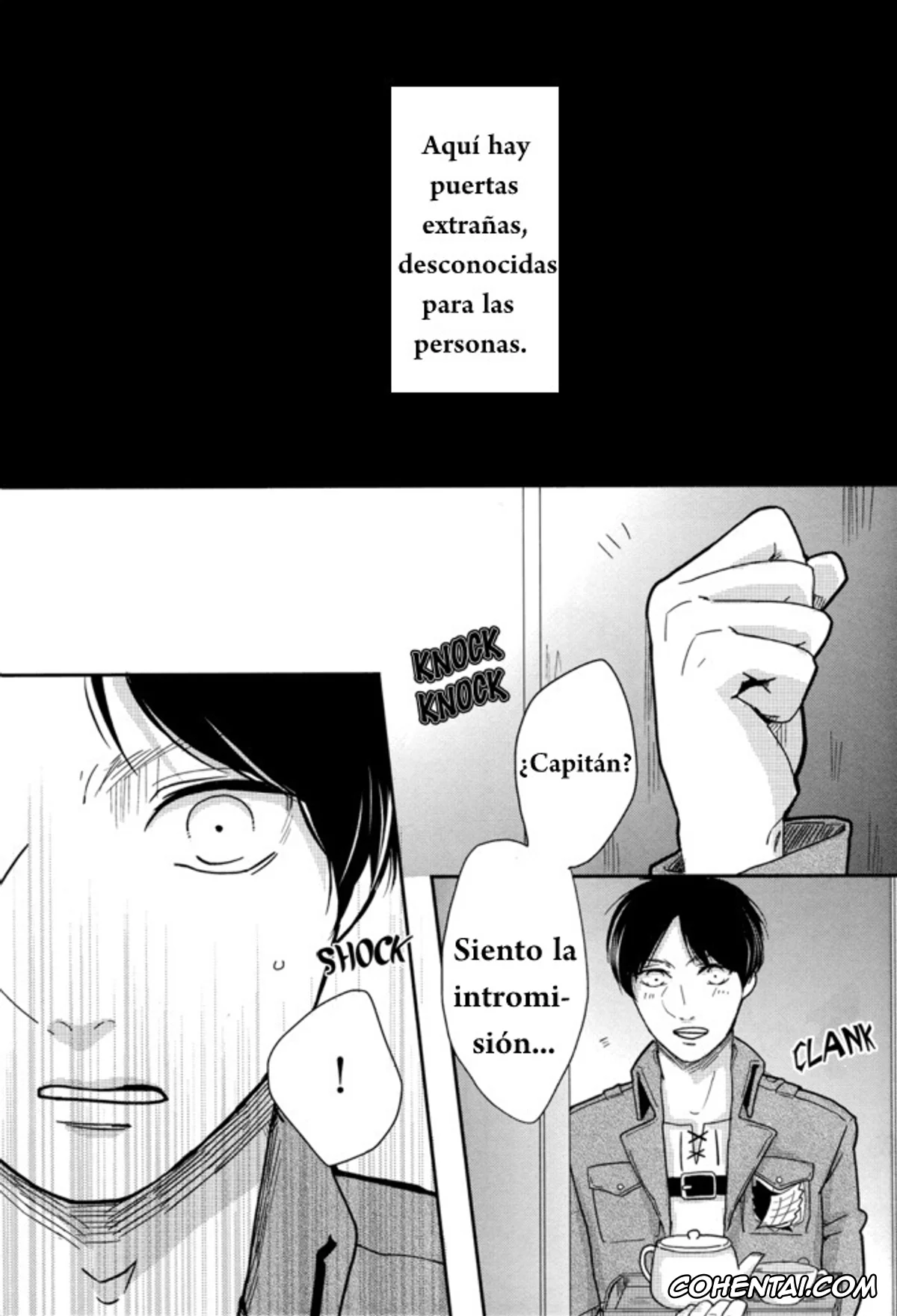 Shingeki No Kyojin | Attack On Titan hentai, Eren Jaeger hentai, Levi Ackerman hentai, Sex Shinai to Deraremasen (Shingeki no Kyojin), pagina 3