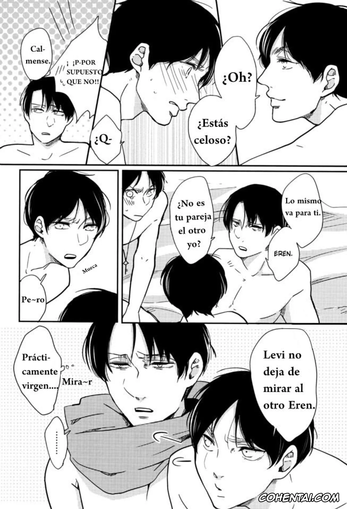 Shingeki No Kyojin | Attack On Titan xxx, Eren Jaeger xxx, Levi Ackerman xxx, Sex Shinai to Deraremasen (Shingeki no Kyojin), pagina 10