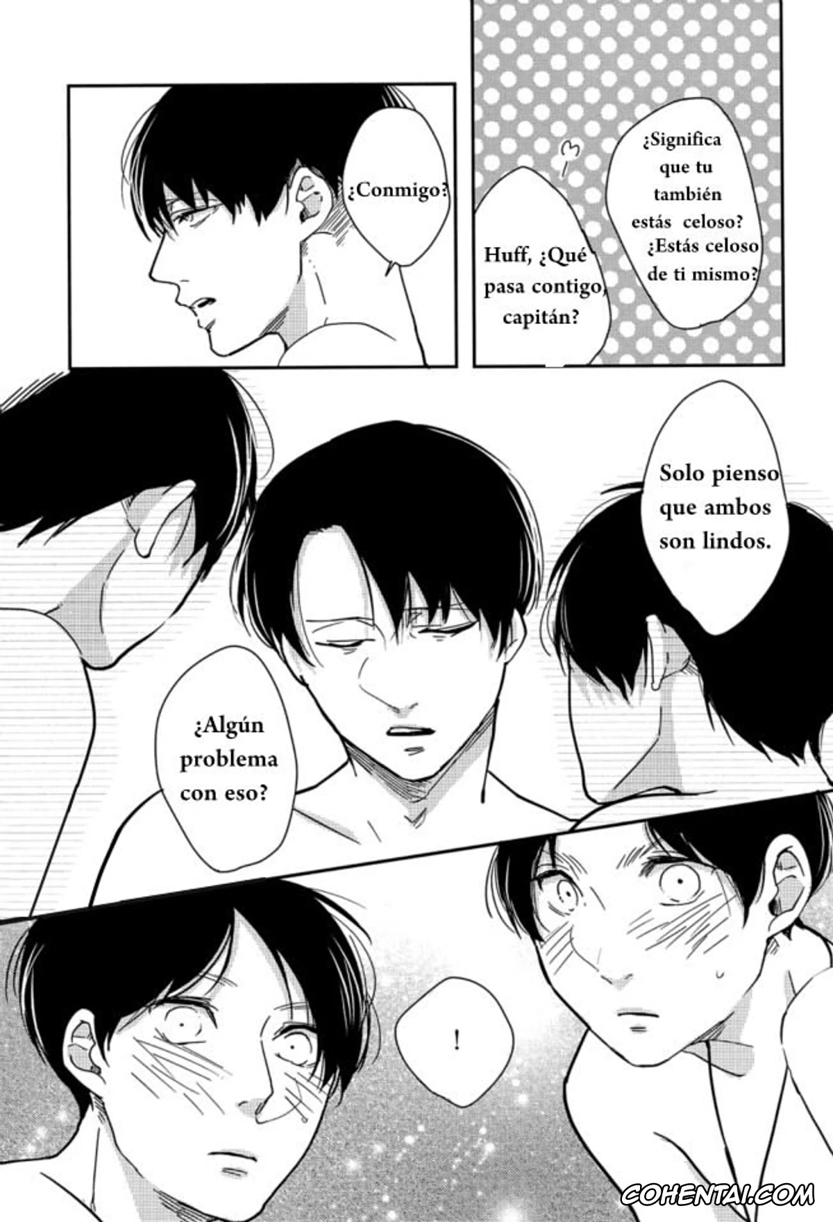 Shingeki No Kyojin | Attack On Titan porno, Eren Jaeger porno, Levi Ackerman porno, Sex Shinai to Deraremasen (Shingeki no Kyojin), pagina 11