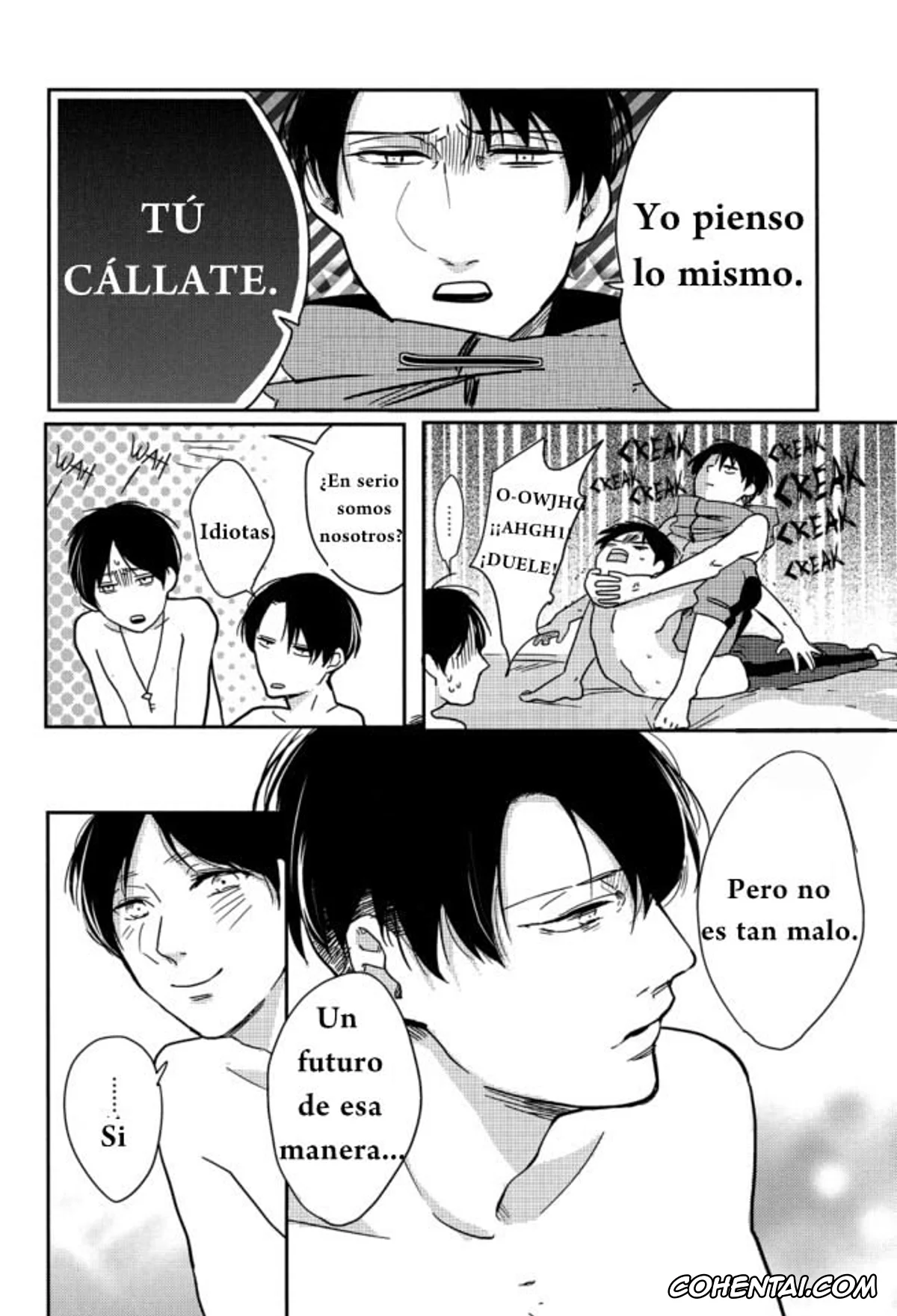 Shingeki No Kyojin | Attack On Titan hentai, Eren Jaeger hentai, Levi Ackerman hentai, Sex Shinai to Deraremasen (Shingeki no Kyojin), pagina 12