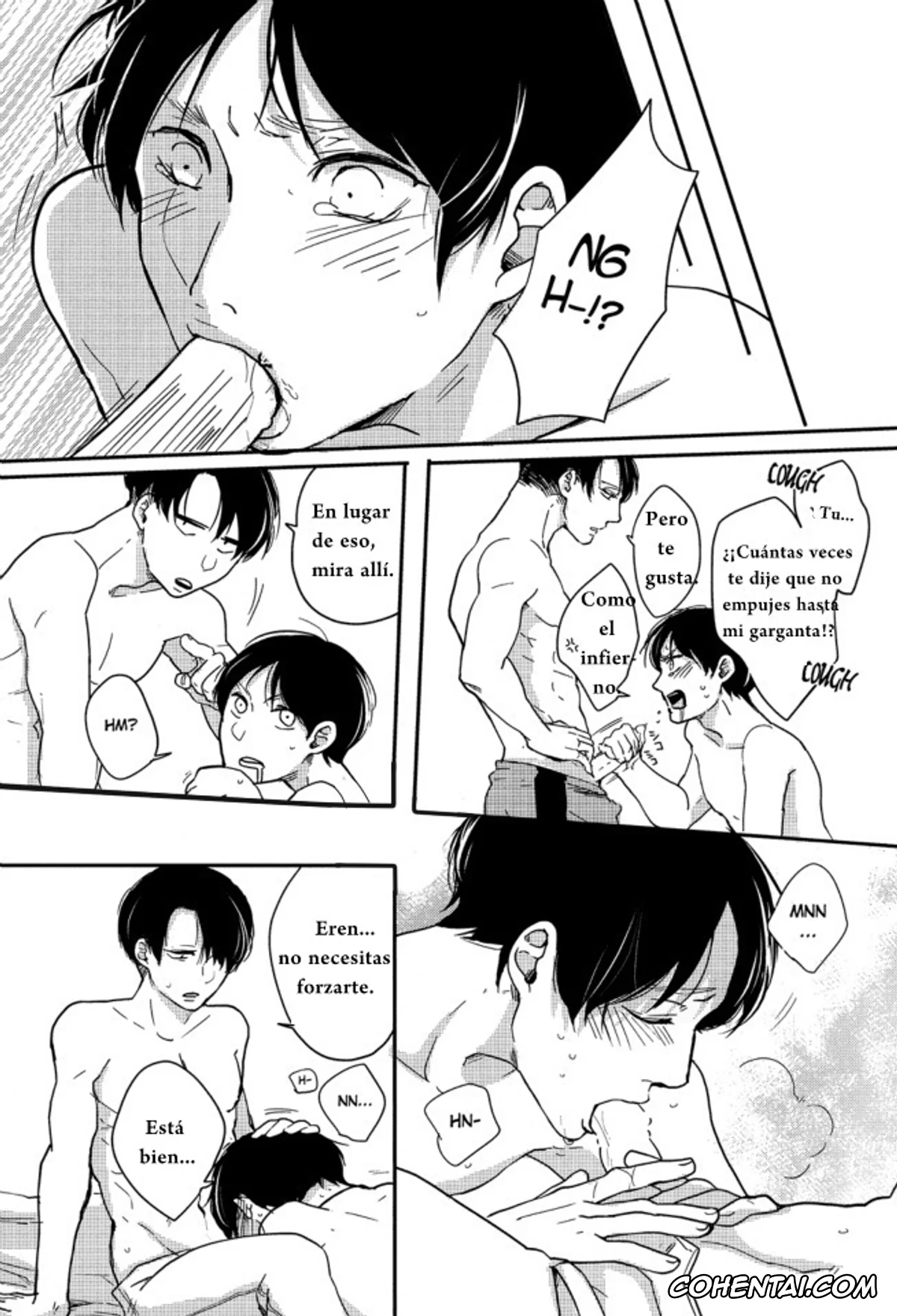 Shingeki No Kyojin | Attack On Titan xxx, Eren Jaeger xxx, Levi Ackerman xxx, Sex Shinai to Deraremasen (Shingeki no Kyojin), pagina 13