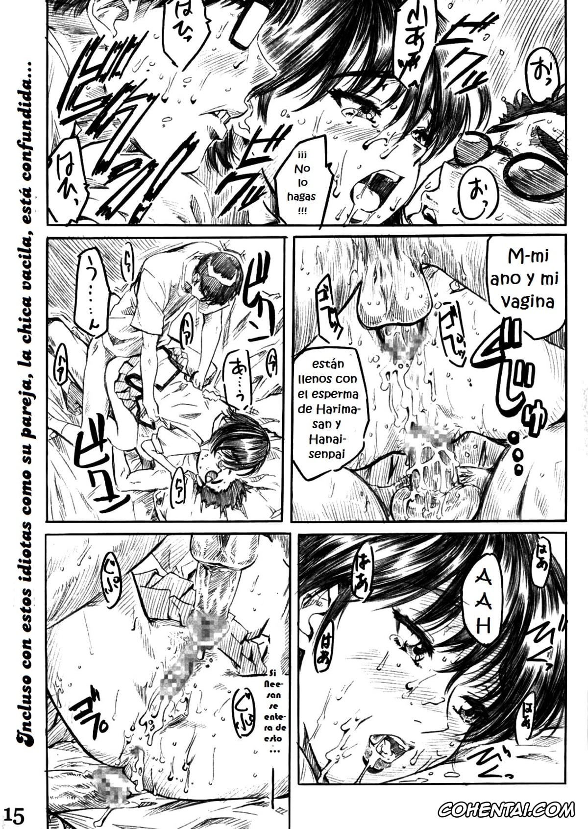 School Rumble porno, Kenji Harima porno, Yakumo Tsukamoto porno, School Rumble Harima no Manga Michi Vol. 2 (School Rumble), pagina 14