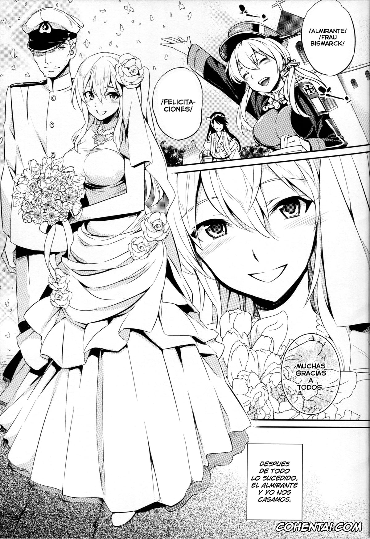 Kantai Collection -KanColle- xxx, Bismarck xxx, Prinz Eugen xxx, C9-17 Warui Yume 2wei (Kantai Collection -KanColle-), pagina 4
