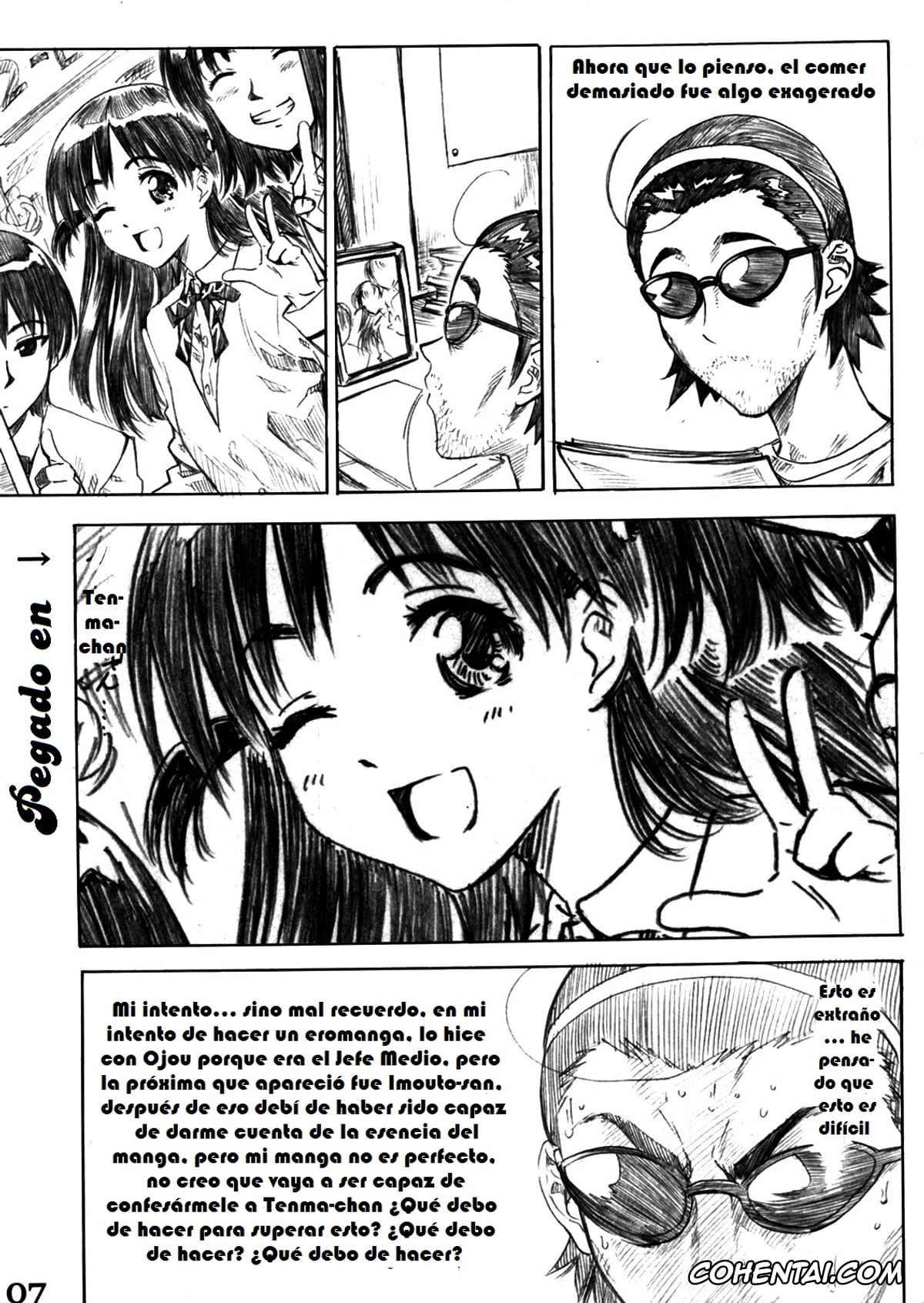 School Rumble hentai, Eri Sawachika hentai, Karen Ichijou hentai, Kenji Harima hentai, School Rumble Harima no Manga Michi Vol. 3 (School Rumble), pagina 6