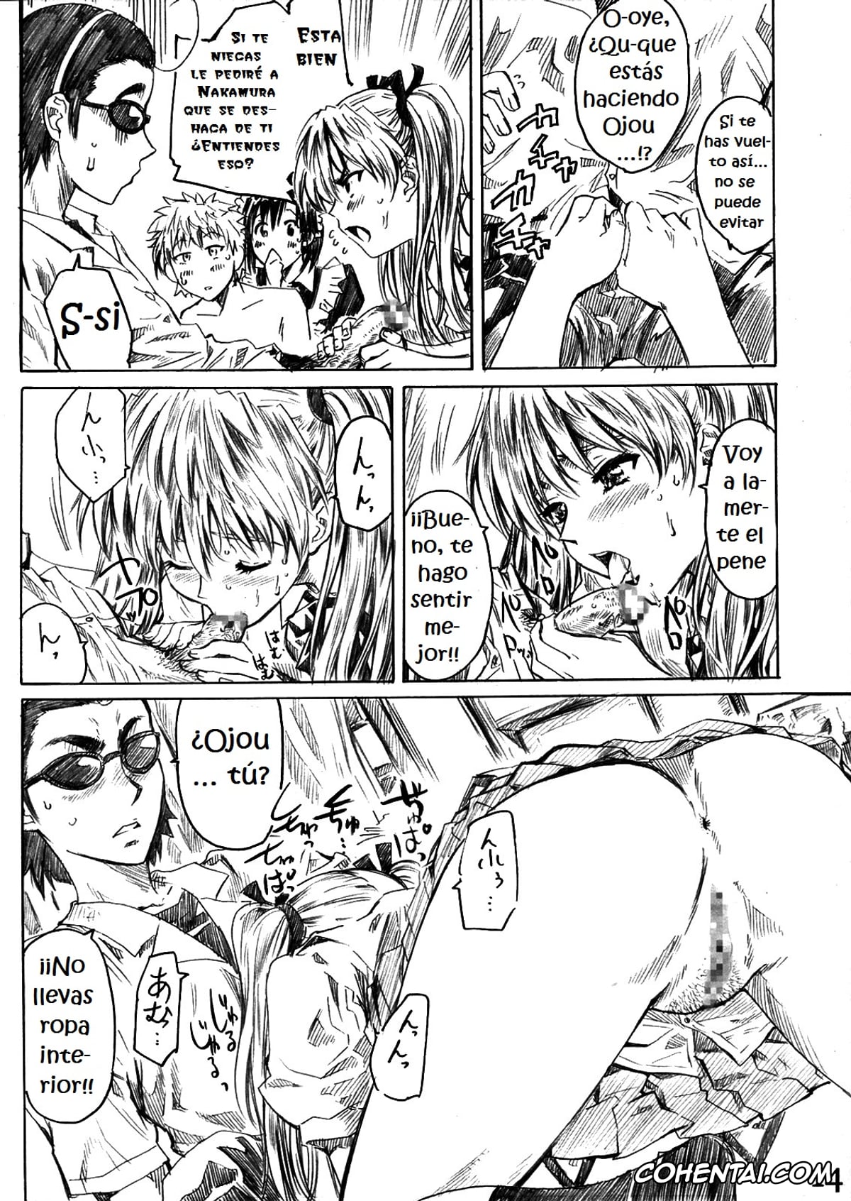 School Rumble xxx, Eri Sawachika xxx, Karen Ichijou xxx, Kenji Harima xxx, School Rumble Harima no Manga Michi Vol. 3 (School Rumble), pagina 13