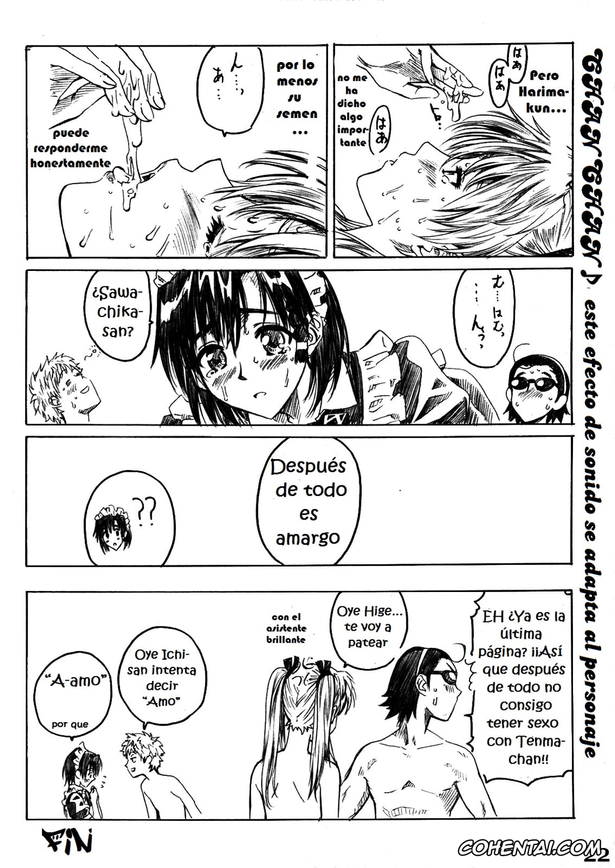 School Rumble hentai, Eri Sawachika hentai, Karen Ichijou hentai, Kenji Harima hentai, School Rumble Harima no Manga Michi Vol. 3 (School Rumble), pagina 21