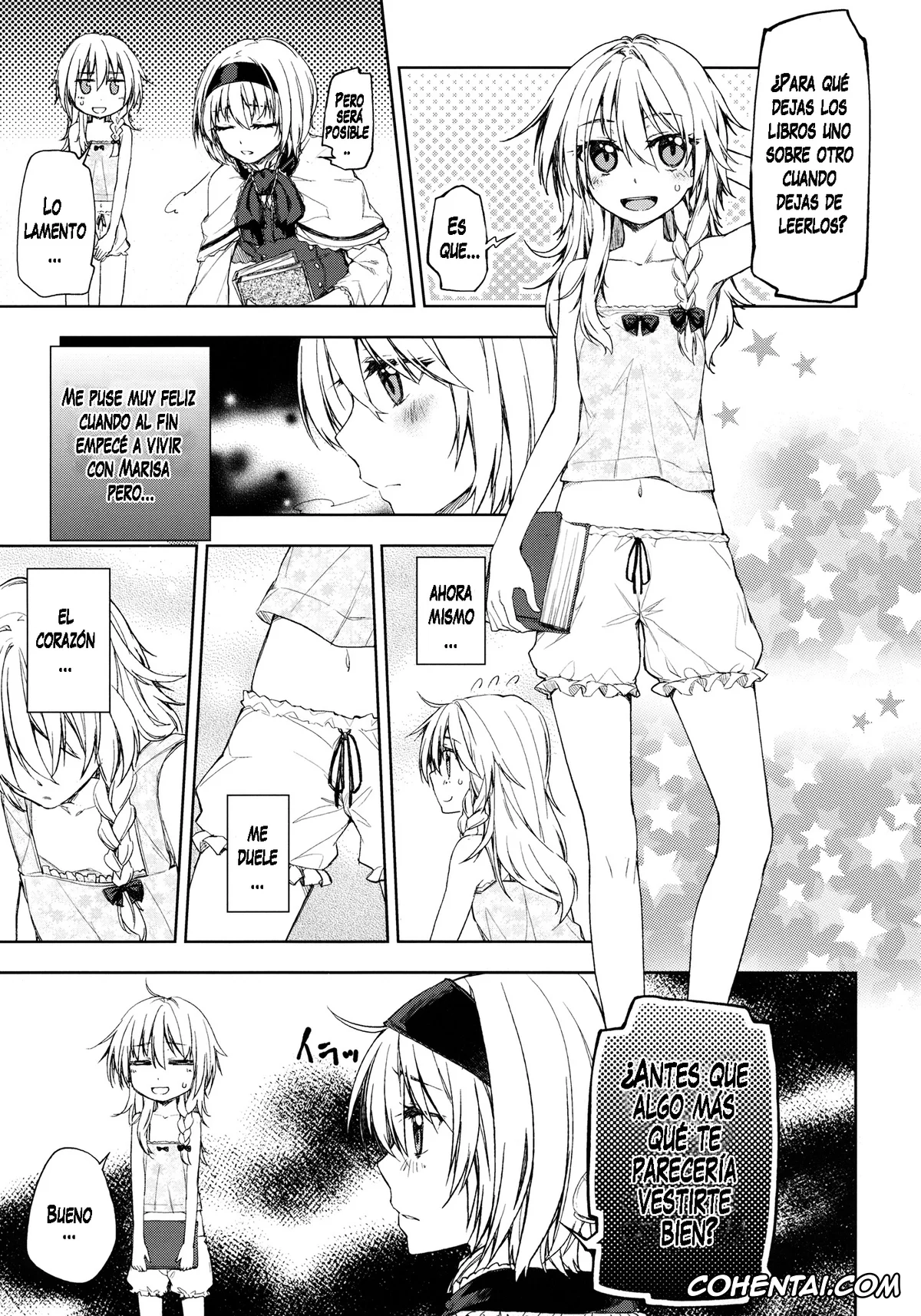 Touhou Project hentai, Alice Margatroid hentai, Marisa Kirisame hentai, Twinkle Star (Touhou Project), pagina 6