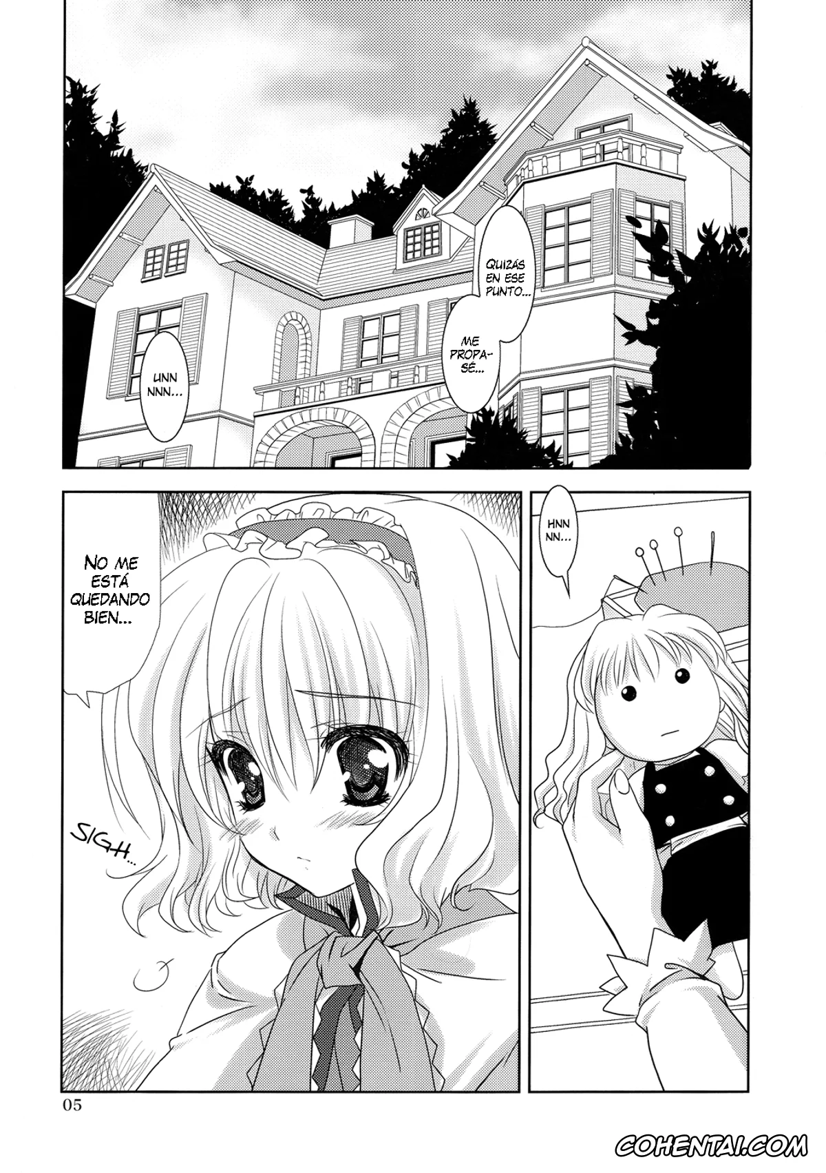 Touhou Project porno, Alice Margatroid porno, Marisa Kirisame porno, Luminous Mushrooms (Touhou Project), pagina 5