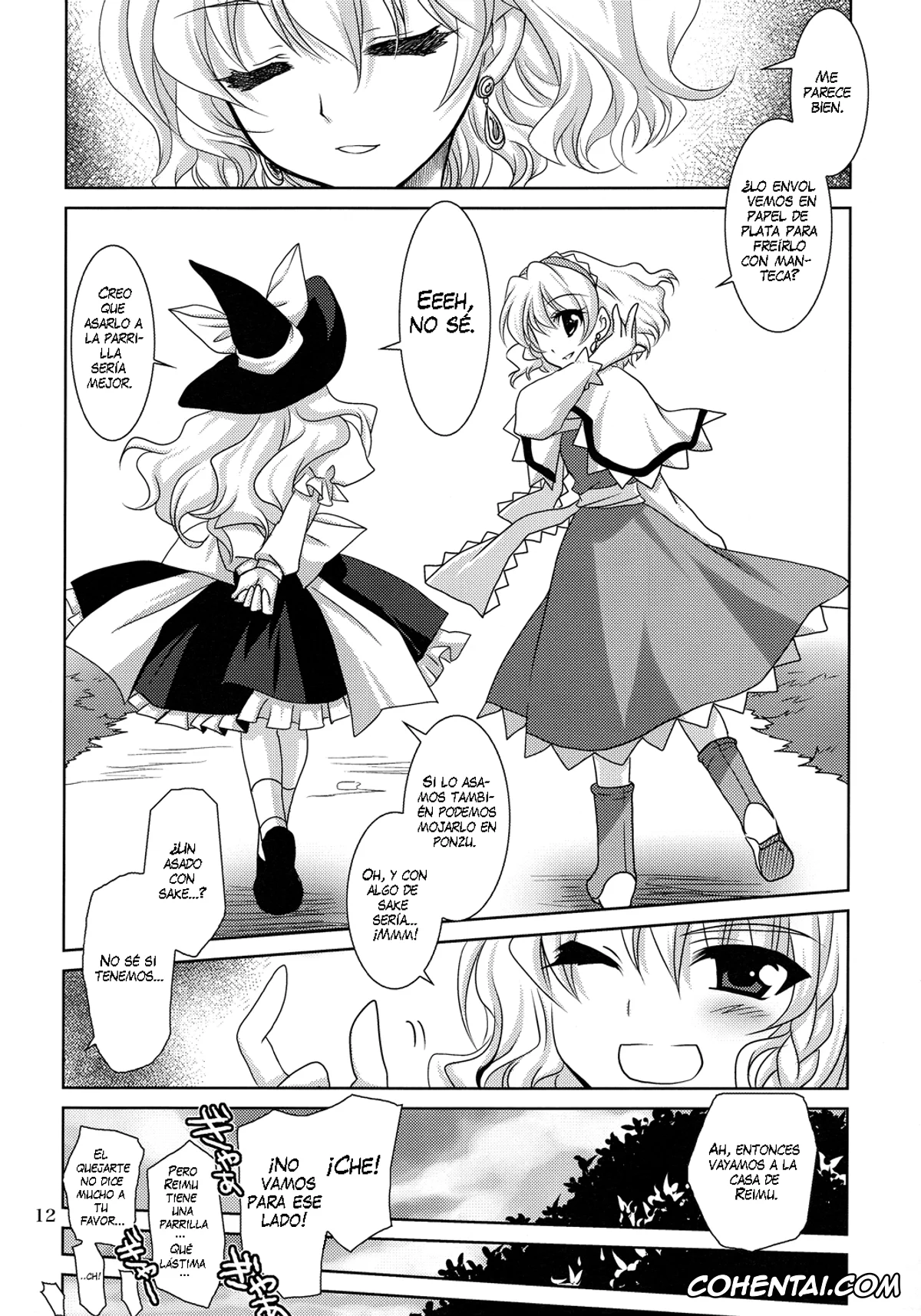 Touhou Project hentai, Alice Margatroid hentai, Marisa Kirisame hentai, Luminous Mushrooms (Touhou Project), pagina 12