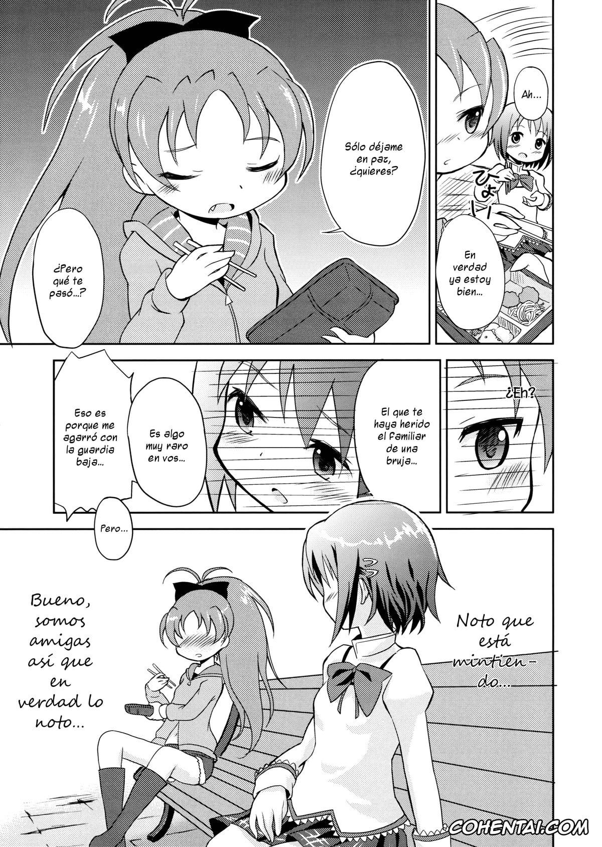 Puella Magi Madoka Magica hentai, Kyouko Sakura hentai, Sayaka Miki hentai, Tomodachi dattara Kore Kurai (Puella Magi Madoka Magica), pagina 9