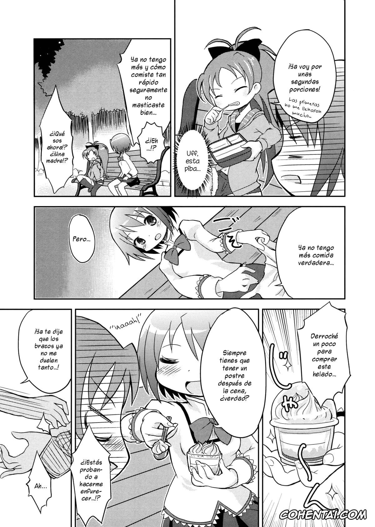 Puella Magi Madoka Magica porno, Kyouko Sakura porno, Sayaka Miki porno, Tomodachi dattara Kore Kurai (Puella Magi Madoka Magica), pagina 11