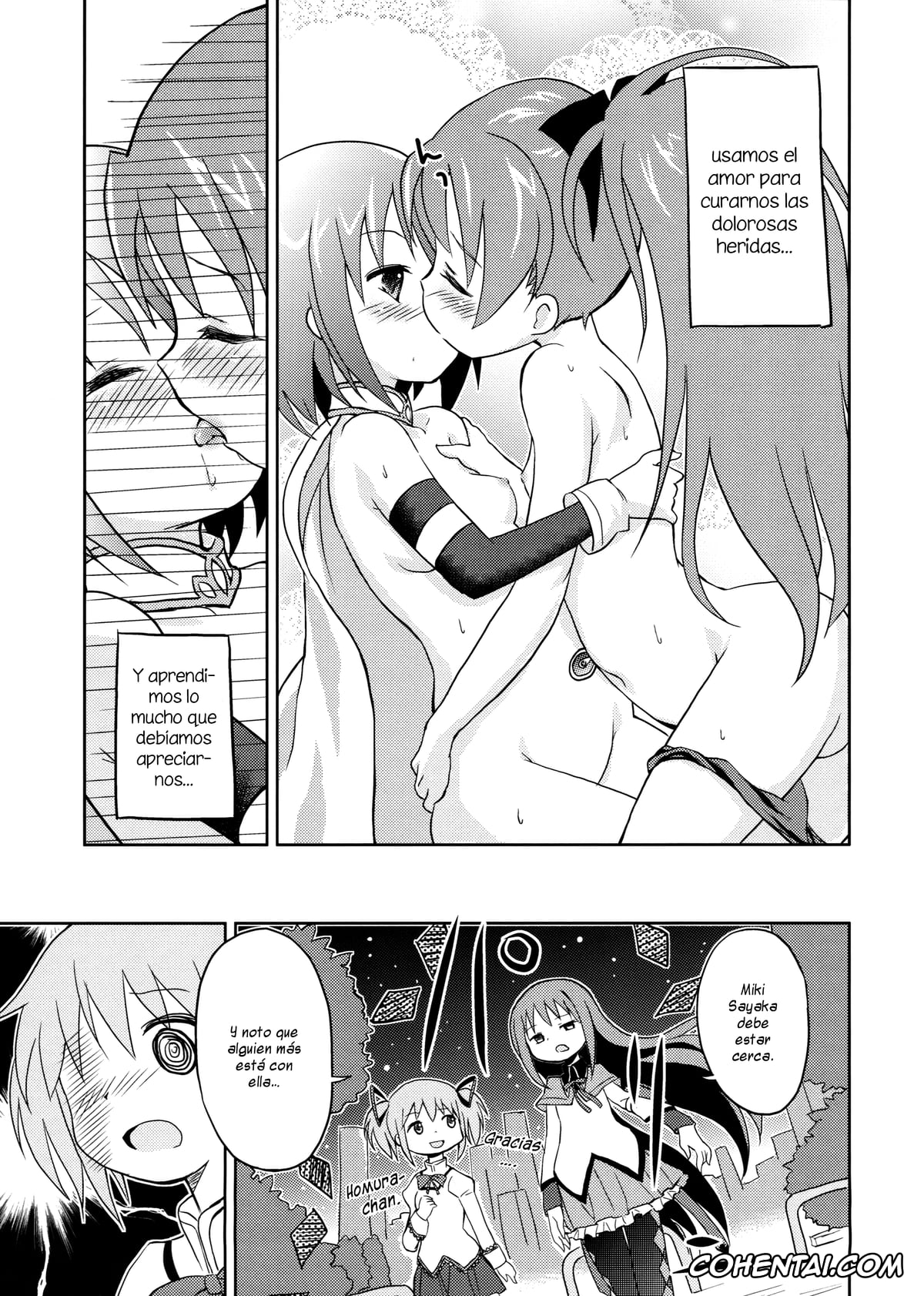 Puella Magi Madoka Magica porno, Kyouko Sakura porno, Sayaka Miki porno, Tomodachi dattara Kore Kurai (Puella Magi Madoka Magica), pagina 23