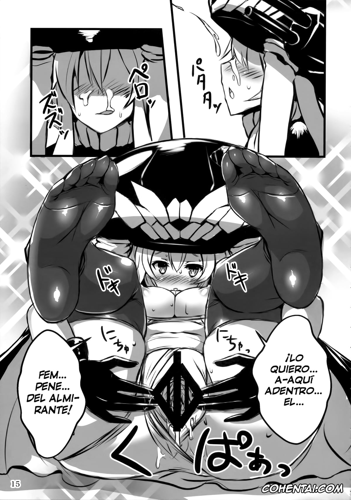 Kantai Collection -KanColle- porno, Kaga porno, Teitoku porno, Wo-Class porno, Wo-Kyuu-chan Kakko Kari (Kantai Collection -KanColle-), pagina 14