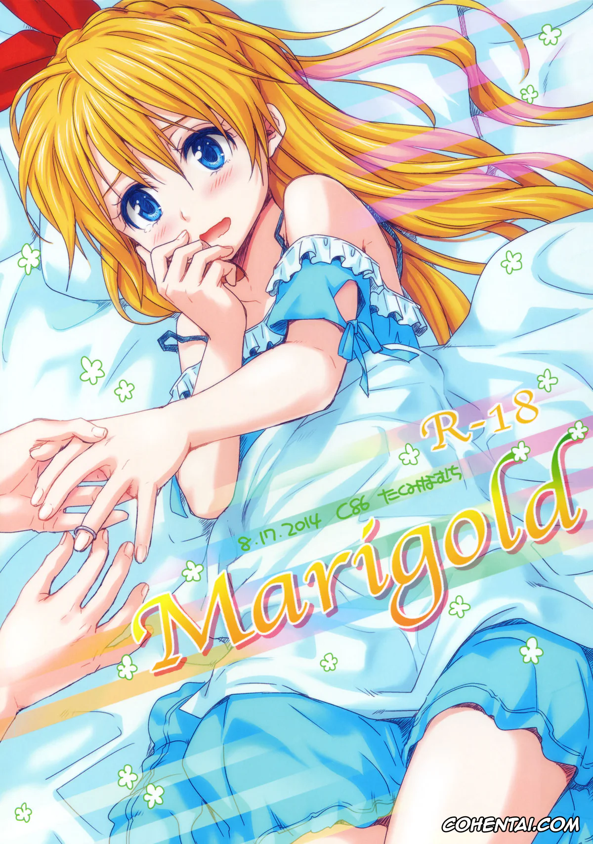 Nisekoi xxx, Shokugeki no Soma xxx, To Love-Ru xxx, Chitoge Kirisaki xxx, Erina Nakiri xxx, Golden Darkness xxx, Raku Ichijou xxx, Souma Yukihira xxx, Marigold (Shokugeki no Soma, Nisekoi, To LOVE-Ru), pagina 1