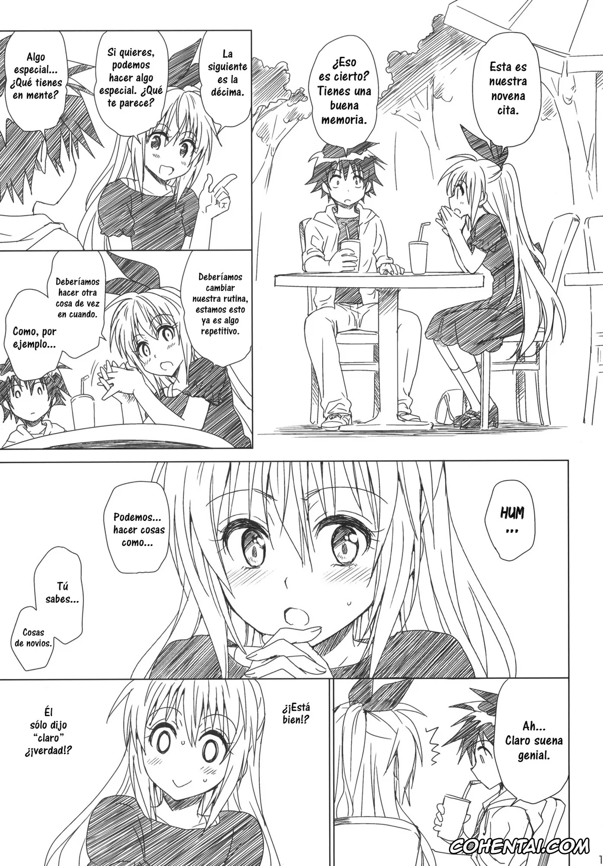 Nisekoi xxx, Shokugeki no Soma xxx, To Love-Ru xxx, Chitoge Kirisaki xxx, Erina Nakiri xxx, Golden Darkness xxx, Raku Ichijou xxx, Souma Yukihira xxx, Marigold (Shokugeki no Soma, Nisekoi, To LOVE-Ru), pagina 13