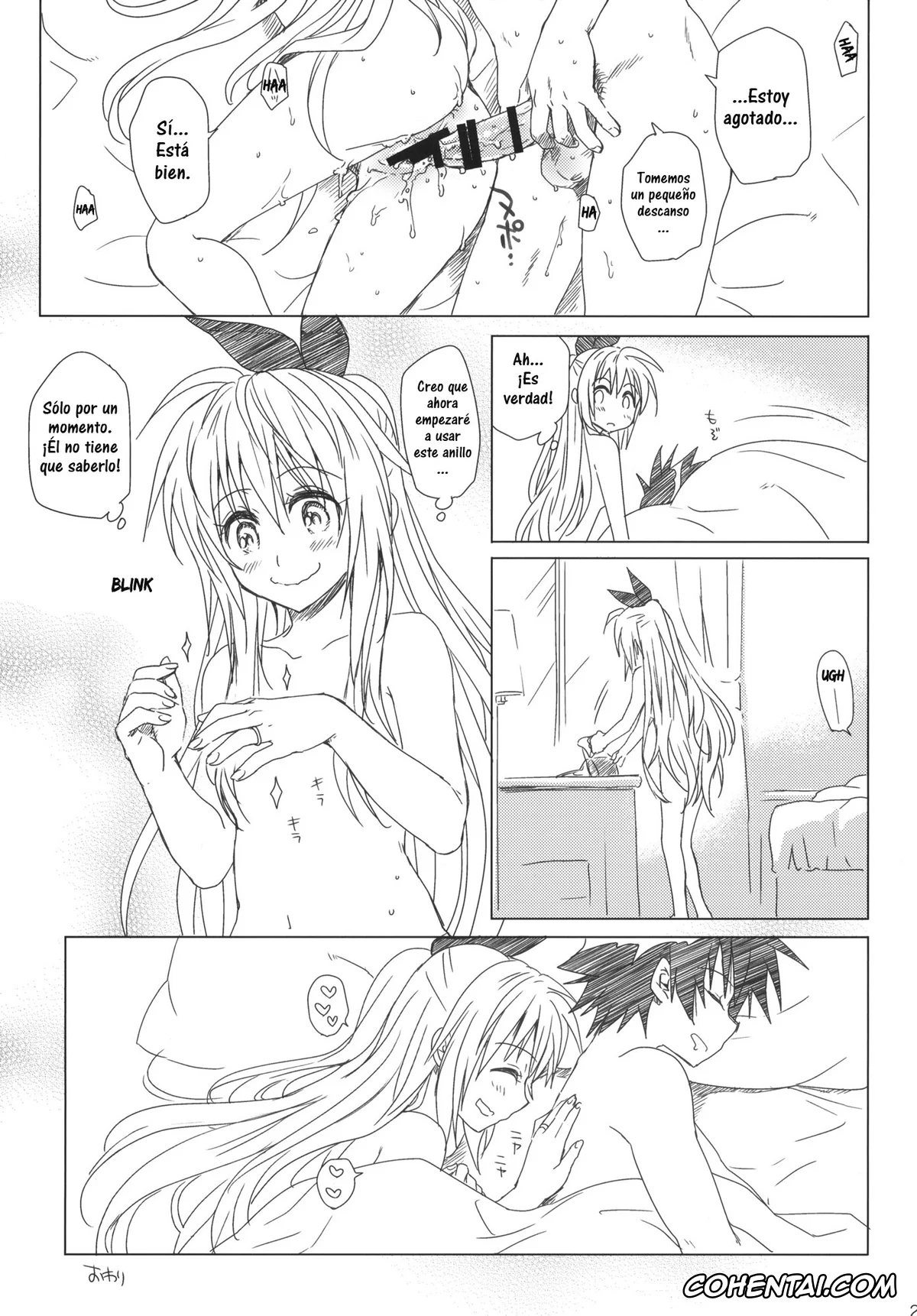Nisekoi xxx, Shokugeki no Soma xxx, To Love-Ru xxx, Chitoge Kirisaki xxx, Erina Nakiri xxx, Golden Darkness xxx, Raku Ichijou xxx, Souma Yukihira xxx, Marigold (Shokugeki no Soma, Nisekoi, To LOVE-Ru), pagina 25