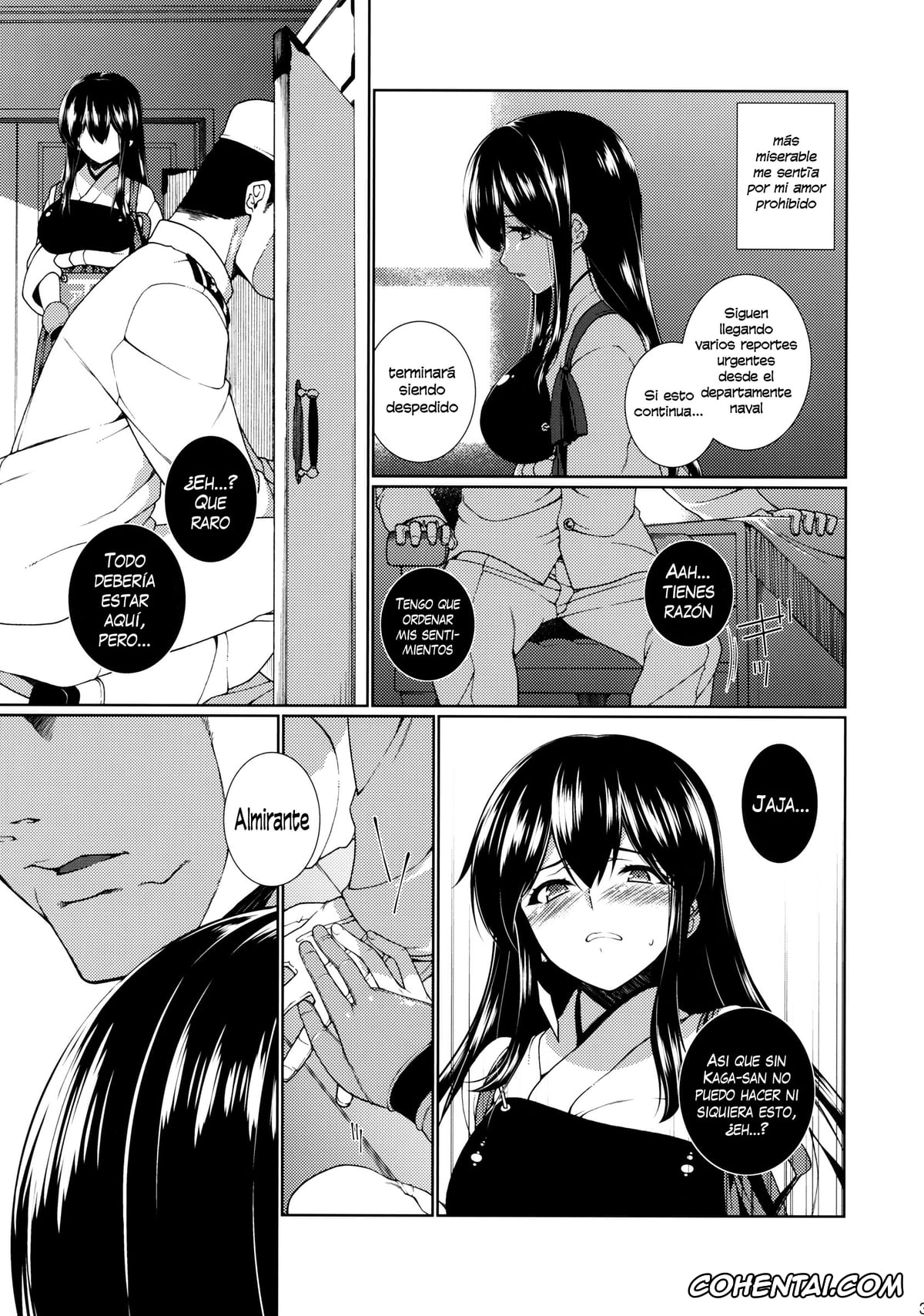 Kantai Collection -KanColle- xxx, Akagi xxx, Teitoku xxx, Hirugao no Hana (Kantai Collection -KanColle-), pagina 4