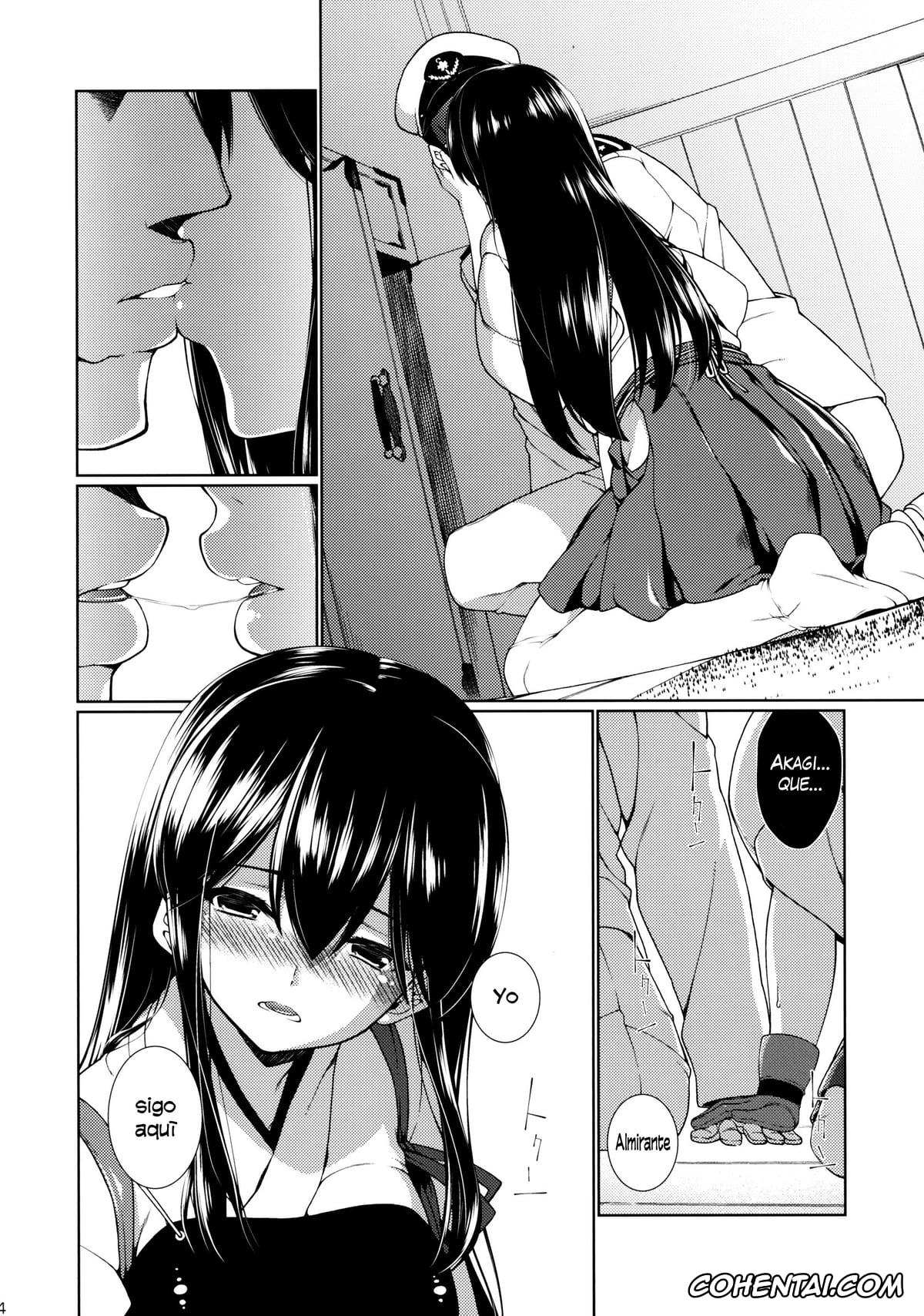 Kantai Collection -KanColle- porno, Akagi porno, Teitoku porno, Hirugao no Hana (Kantai Collection -KanColle-), pagina 5