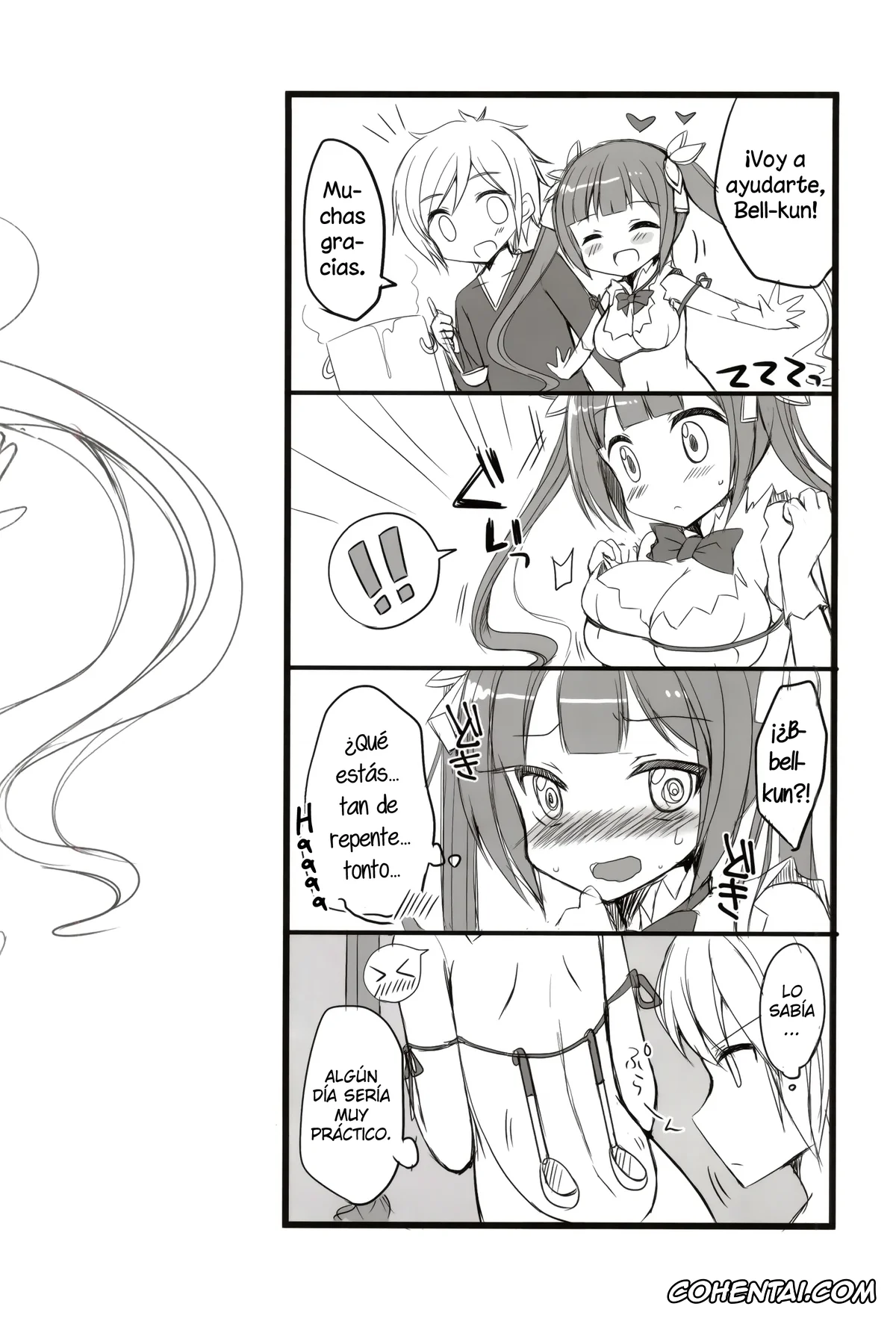 Dungeon ni Deai o Motomeru no wa Machigatteiru Darou ka xxx, Bell Cranel xxx, Hestia xxx, Boku no Kami-sama ga Kawaisugiru (Dungeon ni Deai o Motomeru no wa Machigatteiru Darou ka), pagina 13