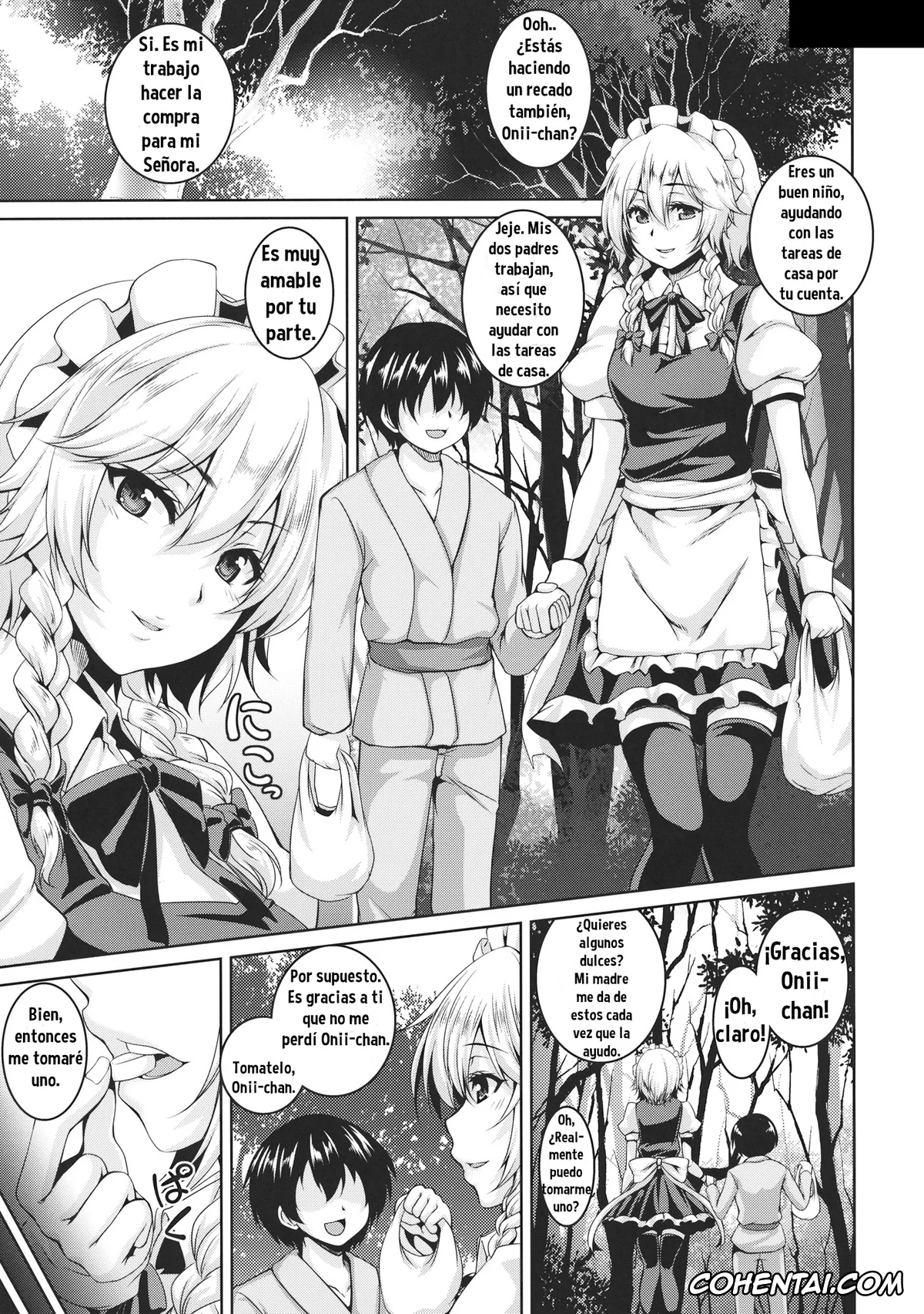 Touhou Project porno, Sakuya Izayoi porno, Izayoi Sakuya Kusuri zuke Nikubenki Choukyou (Touhou Project), pagina 2