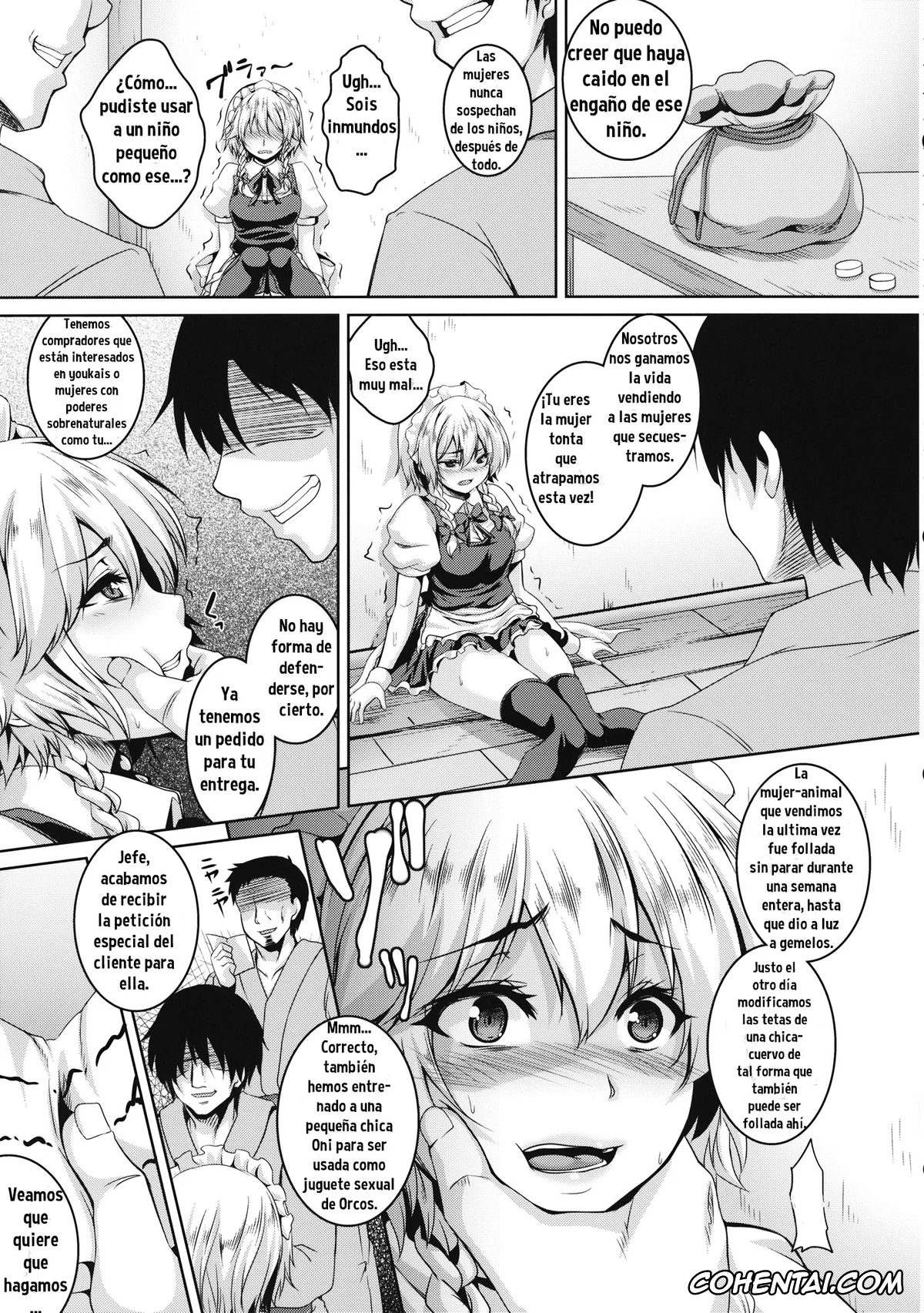 Touhou Project xxx, Sakuya Izayoi xxx, Izayoi Sakuya Kusuri zuke Nikubenki Choukyou (Touhou Project), pagina 4