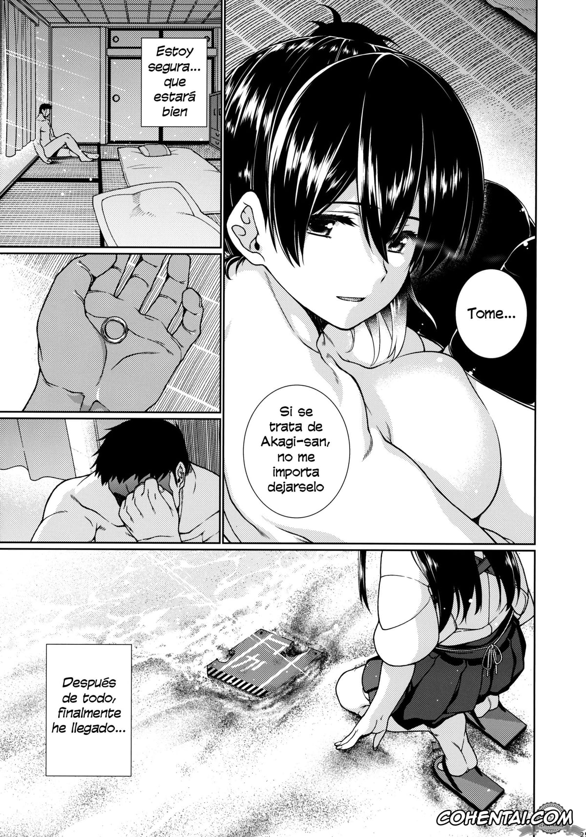 Kantai Collection -KanColle- hentai, Kaga hentai, Teitoku hentai, Saraba, Kyoukujitsu (Kantai Collection -KanColle-), pagina 24