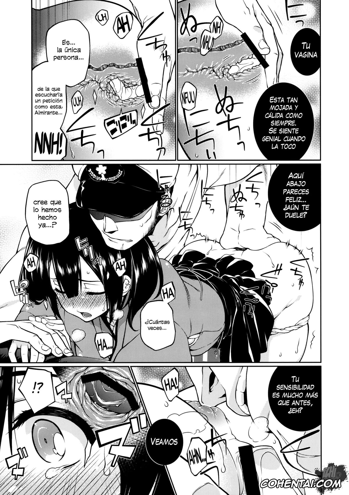 Kantai Collection -KanColle- hentai, Souryuu hentai, Teitoku hentai, Hoho no Usubeni Asenu Aida ni (Kantai Collection -KanColle-), pagina 6