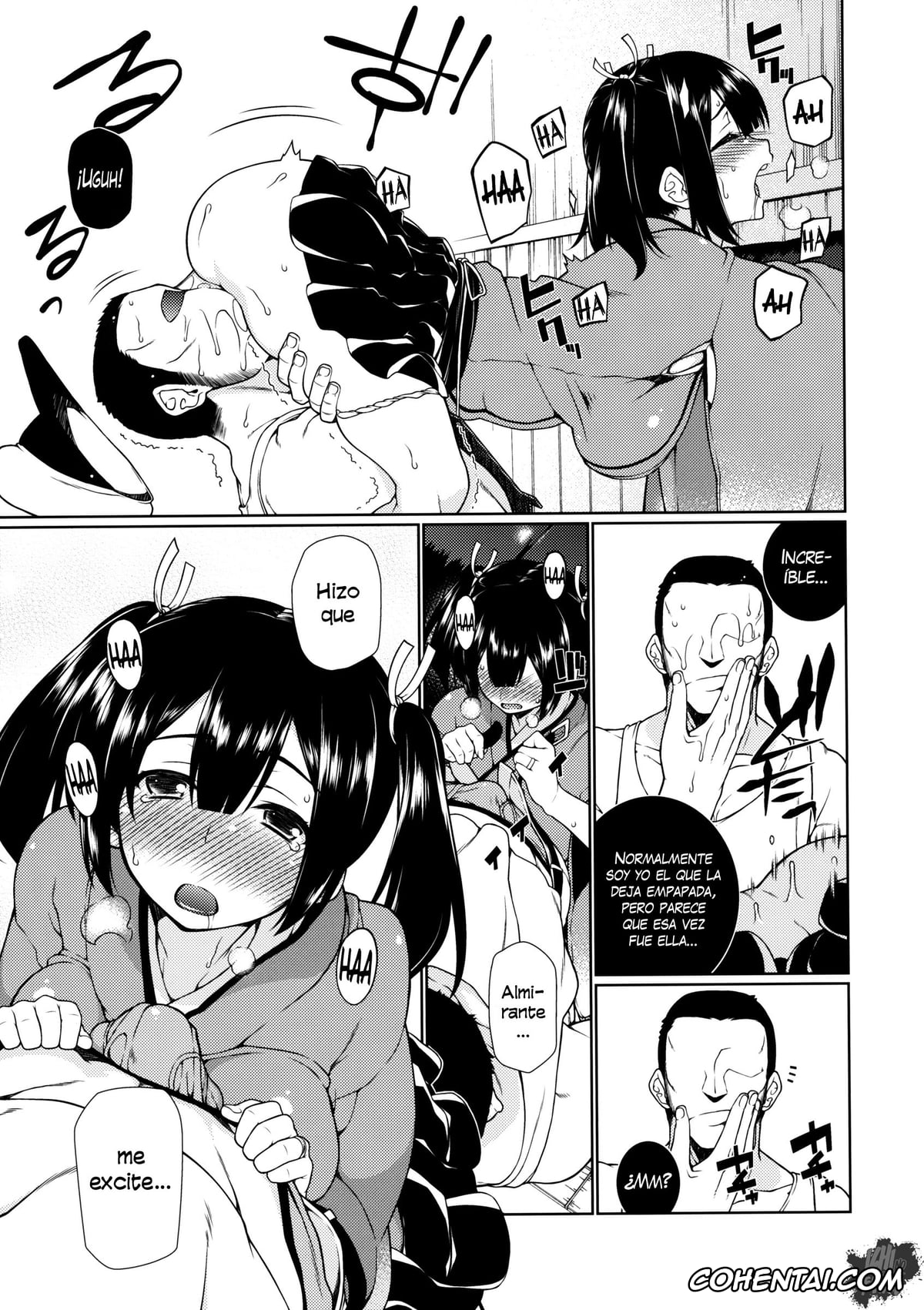 Kantai Collection -KanColle- porno, Souryuu porno, Teitoku porno, Hoho no Usubeni Asenu Aida ni (Kantai Collection -KanColle-), pagina 8