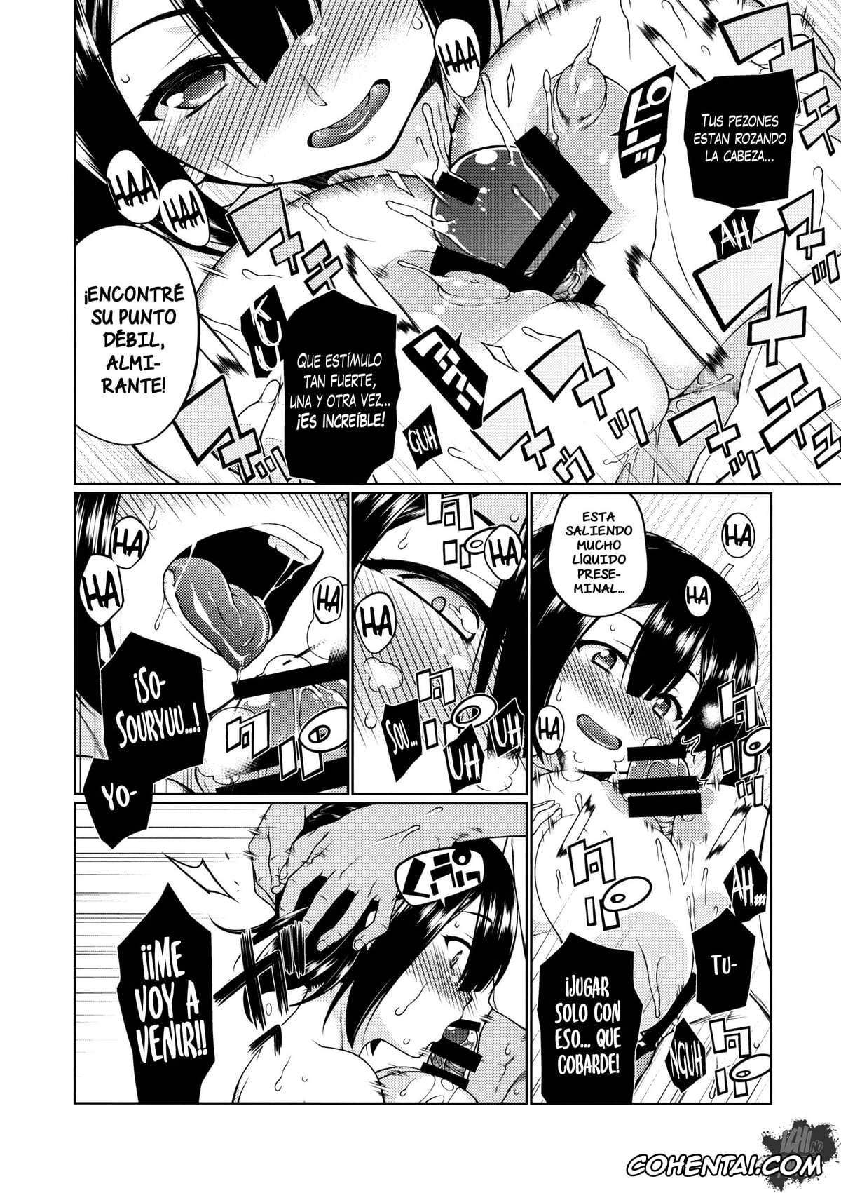 Kantai Collection -KanColle- porno, Souryuu porno, Teitoku porno, Hoho no Usubeni Asenu Aida ni (Kantai Collection -KanColle-), pagina 11